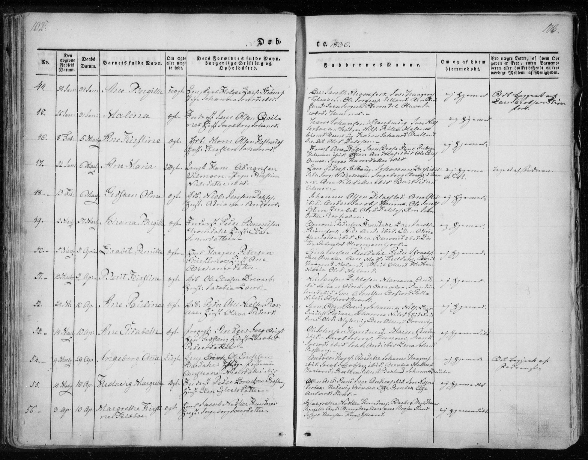 Ministerialprotokoller, klokkerbøker og fødselsregistre - Nordland, AV/SAT-A-1459/825/L0354: Parish register (official) no. 825A08, 1826-1841, p. 102-103