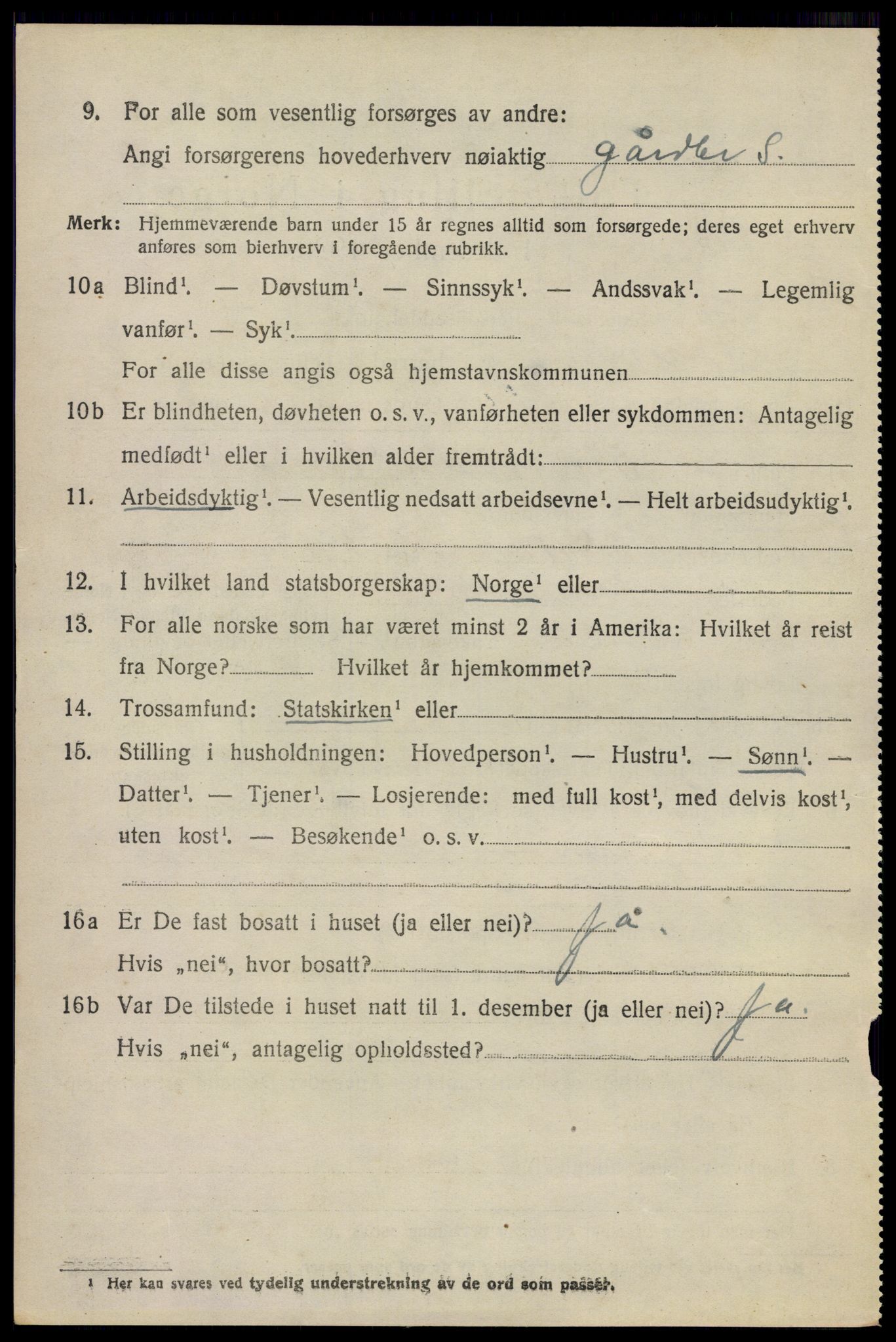 SAO, 1920 census for Sørum, 1920, p. 5456