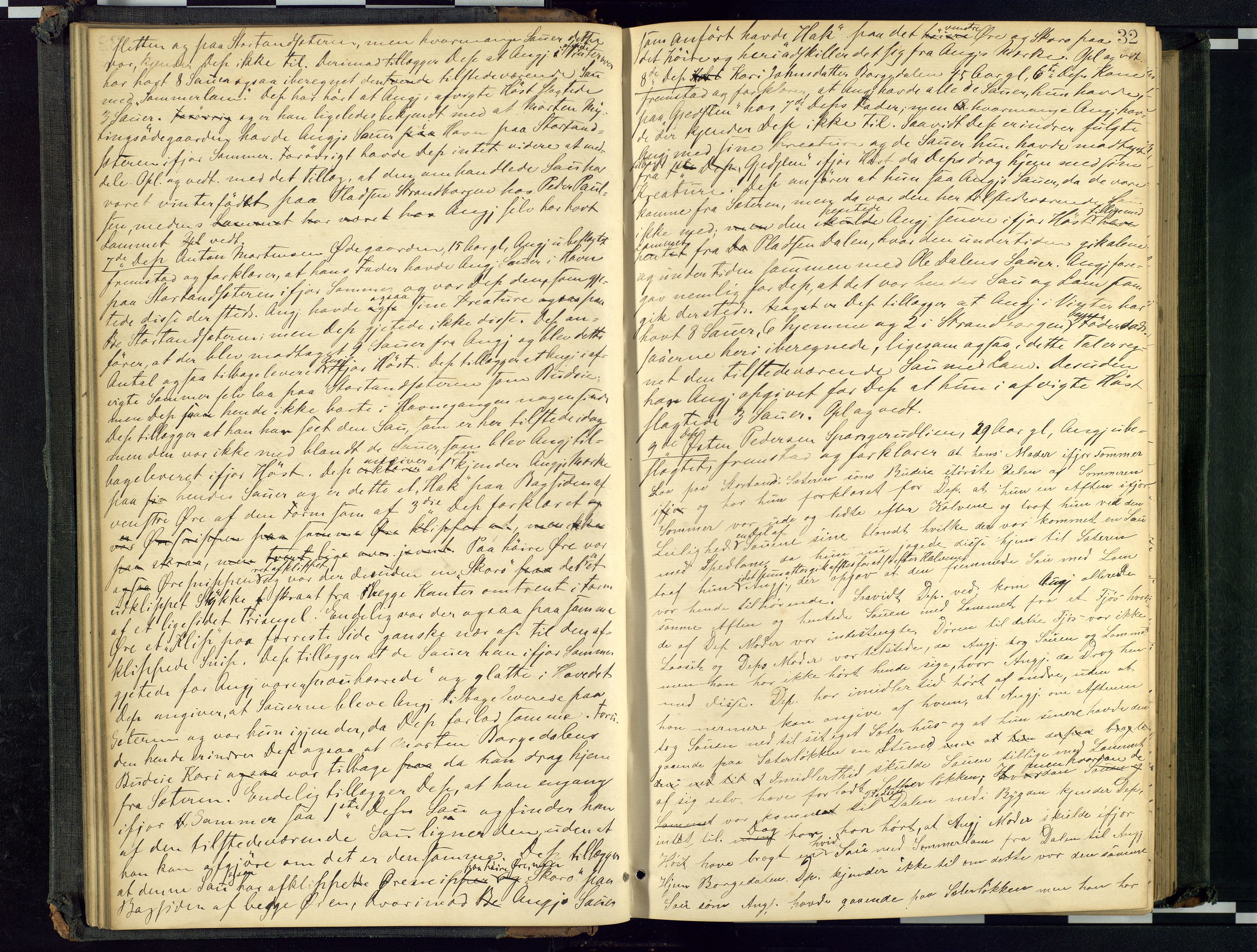 Mellom-Gudbrandsdal sorenskriveri, AV/SAH-TING-038/G/Gc/Gca/L0015: Ekstrarettsprotokoll, 1879-1884, p. 32