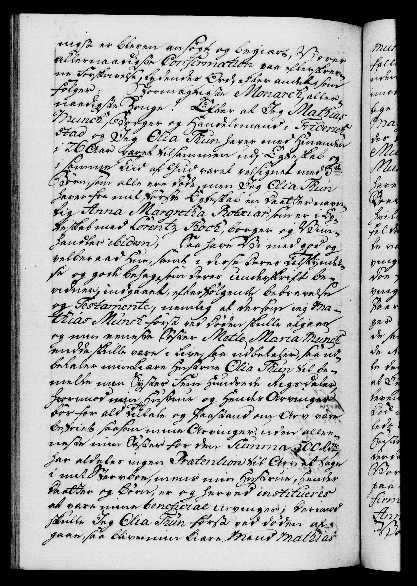 Danske Kanselli 1572-1799, AV/RA-EA-3023/F/Fc/Fca/Fcaa/L0041: Norske registre, 1760-1762, p. 762b