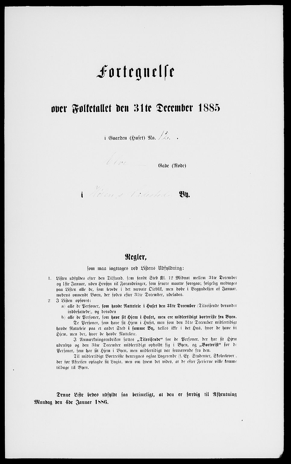 RA, 1885 census for 0204 Hølen, 1885, p. 29