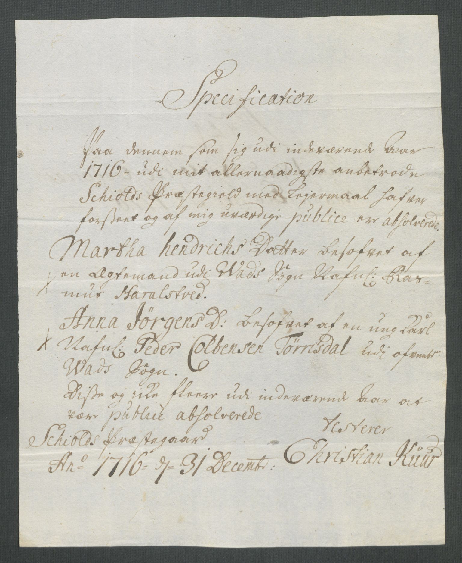 Rentekammeret inntil 1814, Reviderte regnskaper, Fogderegnskap, AV/RA-EA-4092/R47/L2869: Fogderegnskap Ryfylke, 1716, p. 262