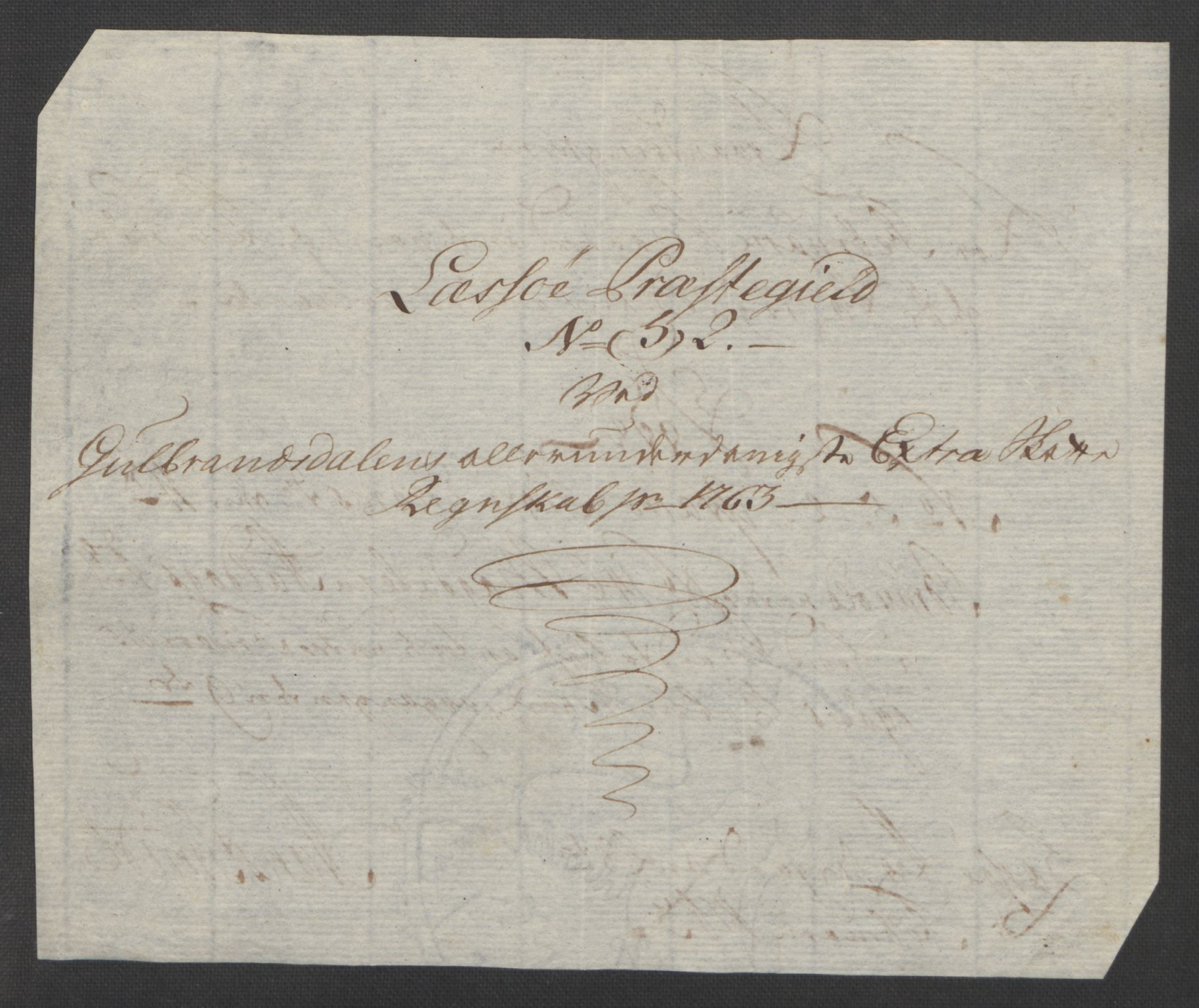 Rentekammeret inntil 1814, Reviderte regnskaper, Fogderegnskap, AV/RA-EA-4092/R17/L1266: Ekstraskatten Gudbrandsdal, 1762-1766, p. 244