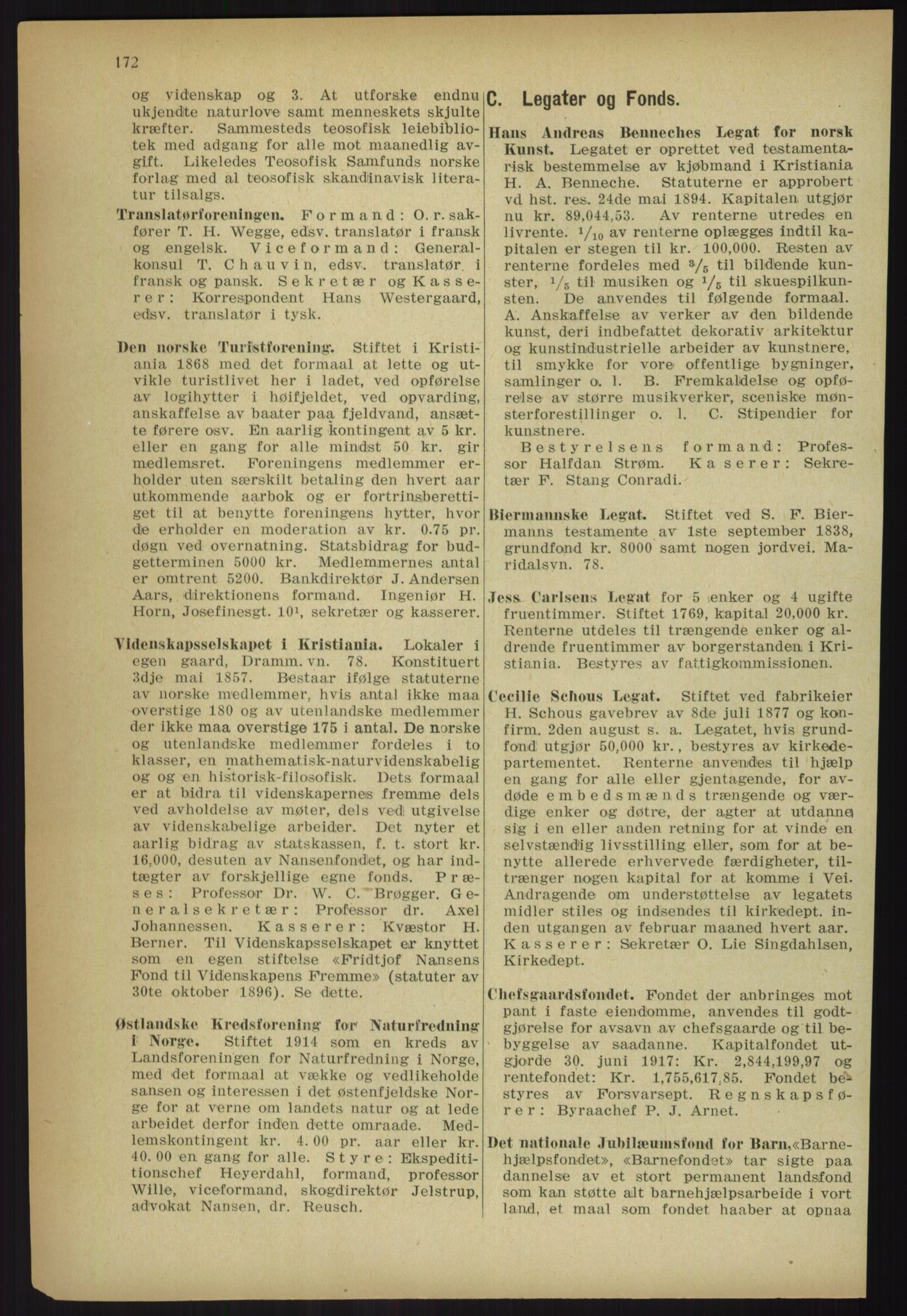 Kristiania/Oslo adressebok, PUBL/-, 1918, p. 185
