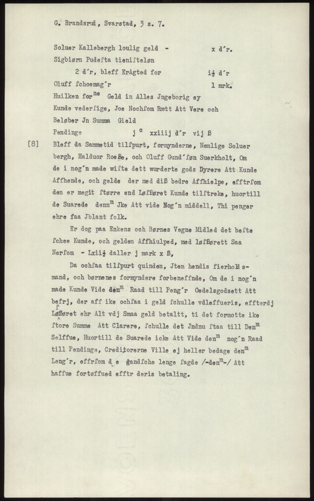 Samlinger til kildeutgivelse, Diplomavskriftsamlingen, AV/RA-EA-4053/H/Ha, p. 568