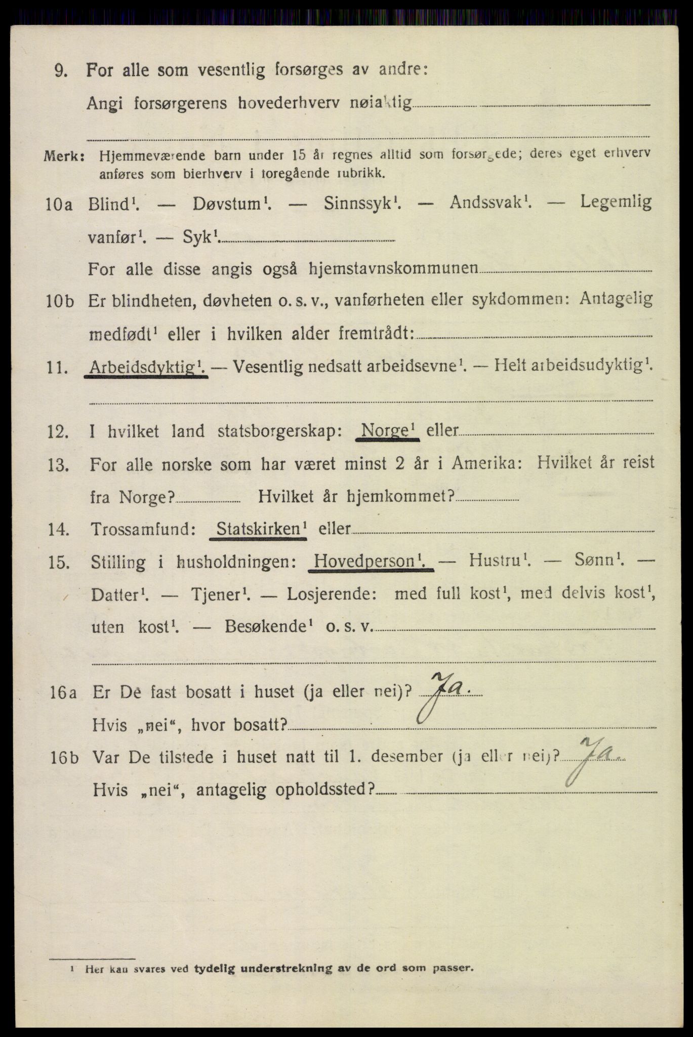 SAH, 1920 census for Våler (Hedmark), 1920, p. 9798