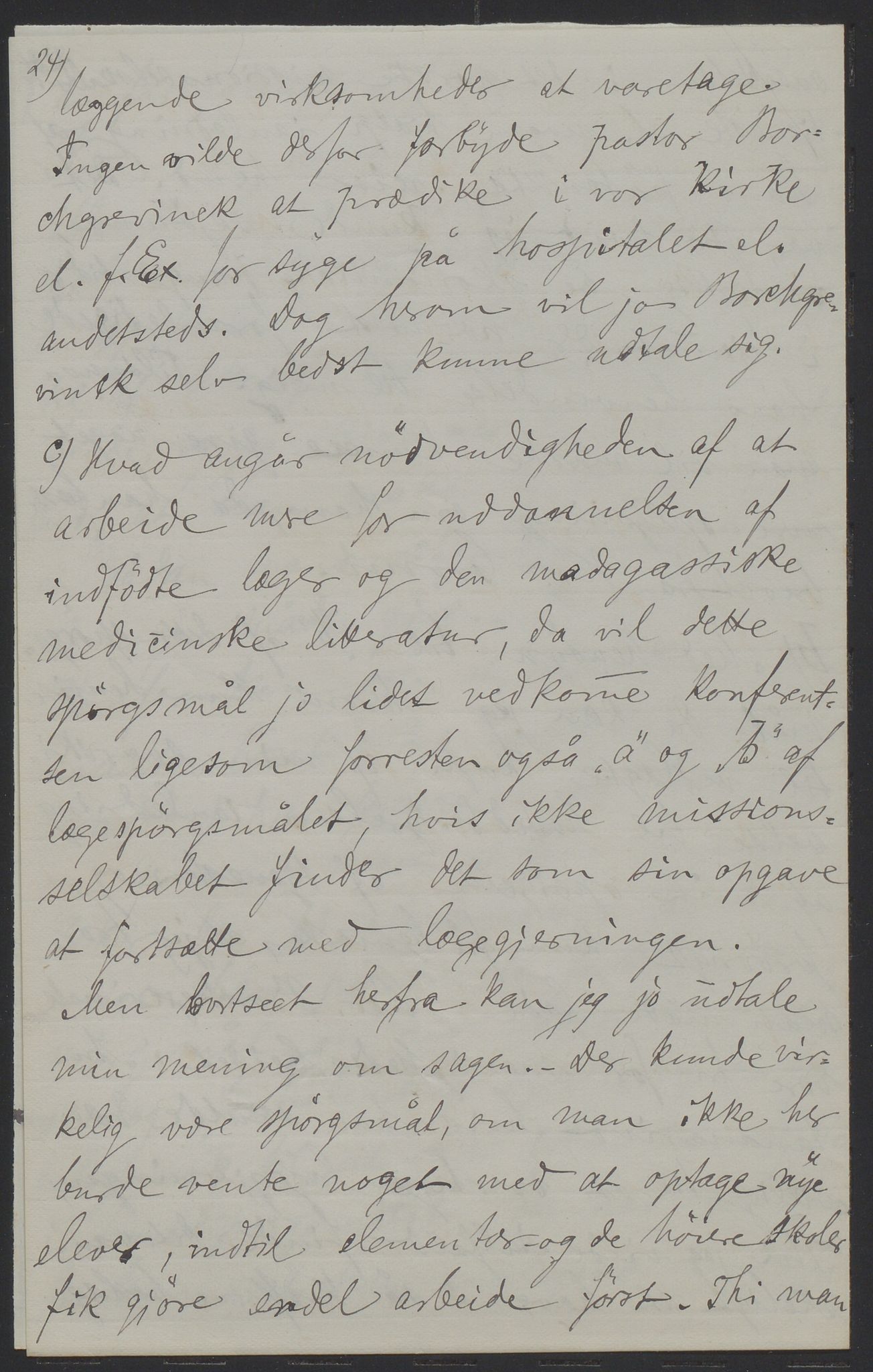 Det Norske Misjonsselskap - hovedadministrasjonen, VID/MA-A-1045/D/Da/Daa/L0036/0011: Konferansereferat og årsberetninger / Konferansereferat fra Madagaskar Innland., 1886, p. 24