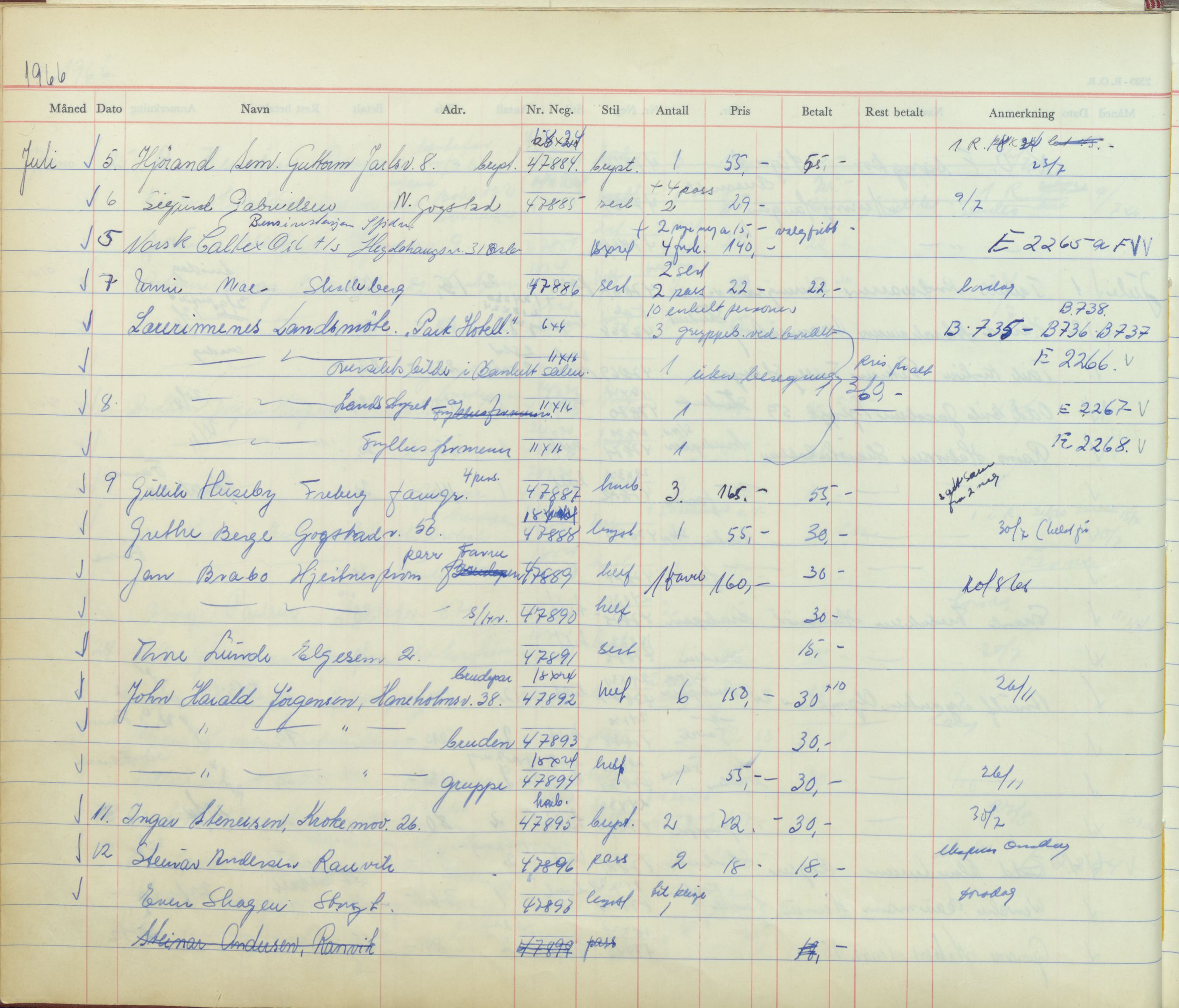 Pa 1494 - Jørgensen, Antonius. Fotograf, VEMU/A-2760/F/Fb, 1927-1984, p. 2814
