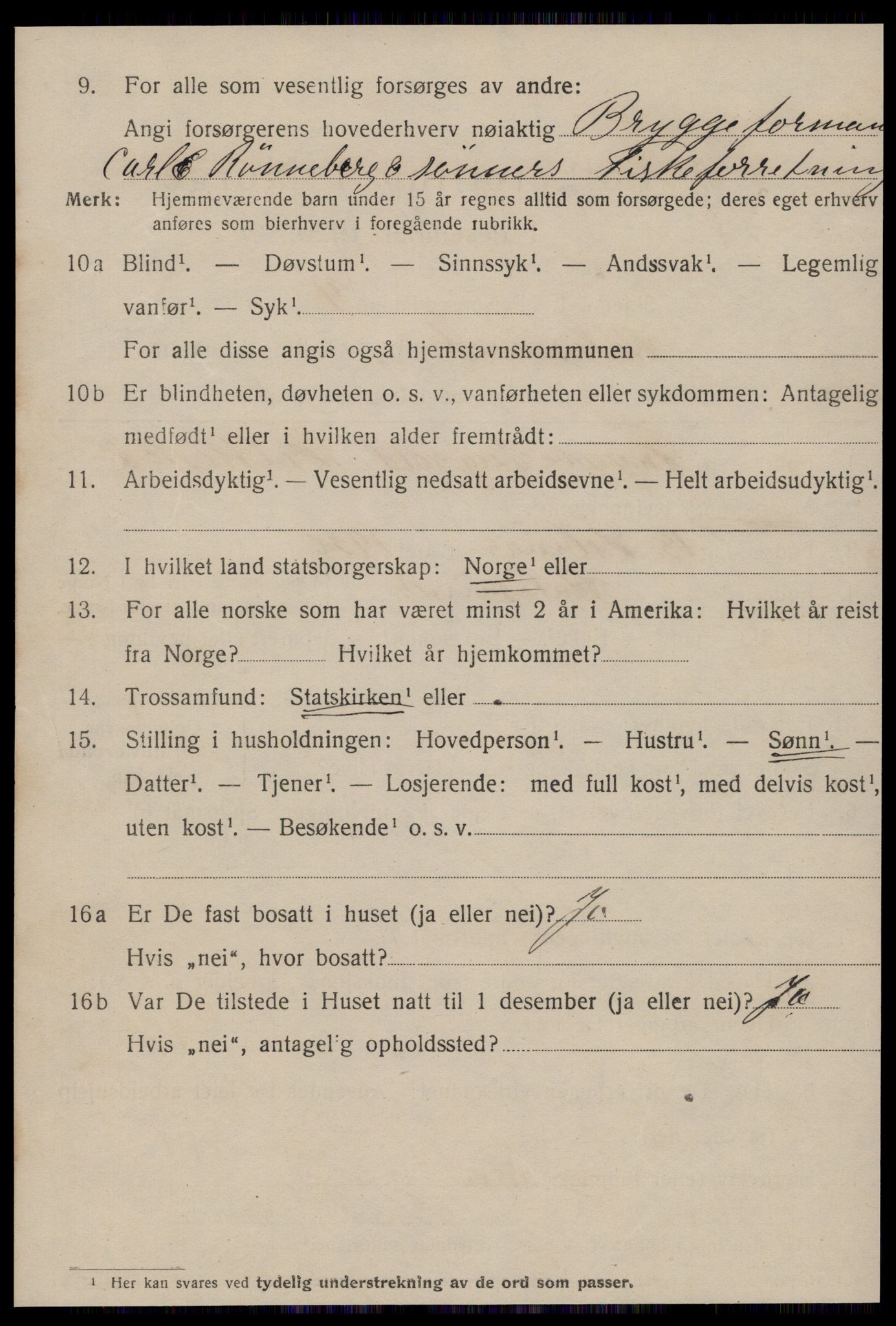 SAT, 1920 census for Ålesund, 1920, p. 17647