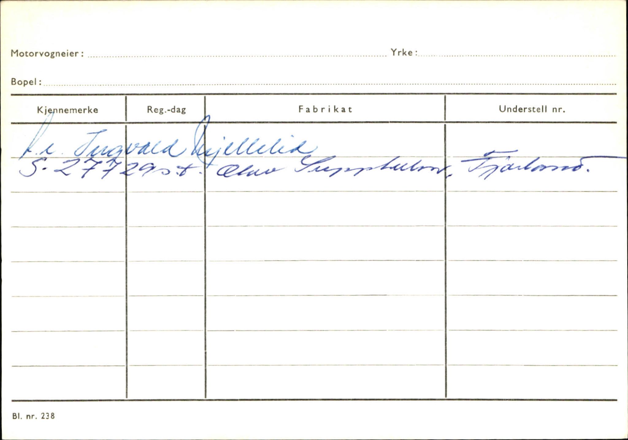 Statens vegvesen, Sogn og Fjordane vegkontor, AV/SAB-A-5301/4/F/L0132: Eigarregister Askvoll A-Å. Balestrand A-Å, 1945-1975, p. 1612