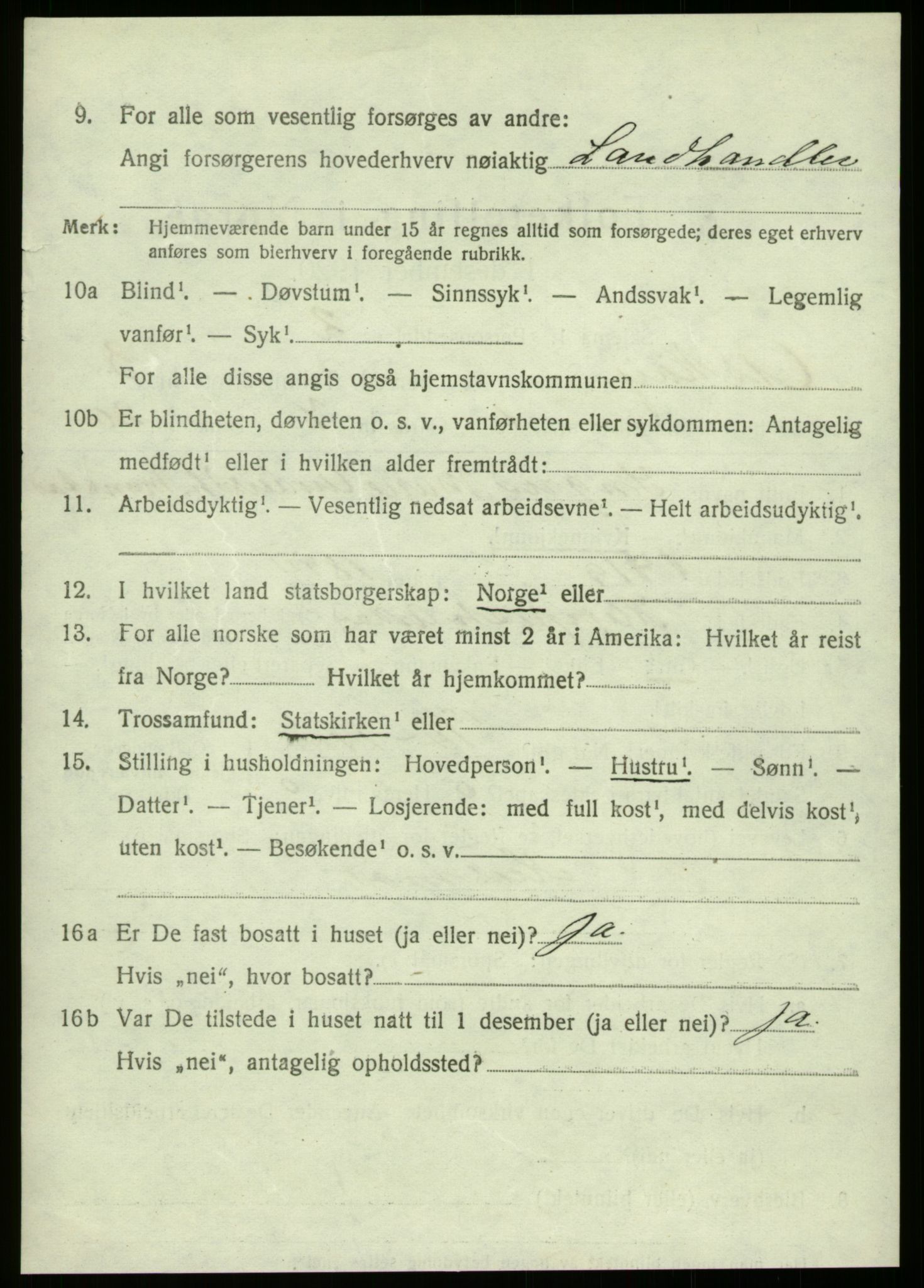 SAB, 1920 census for Askøy, 1920, p. 6373