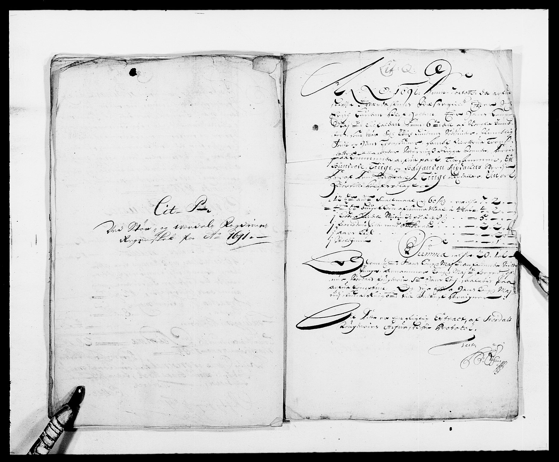 Rentekammeret inntil 1814, Reviderte regnskaper, Fogderegnskap, RA/EA-4092/R62/L4184: Fogderegnskap Stjørdal og Verdal, 1690-1691, p. 425