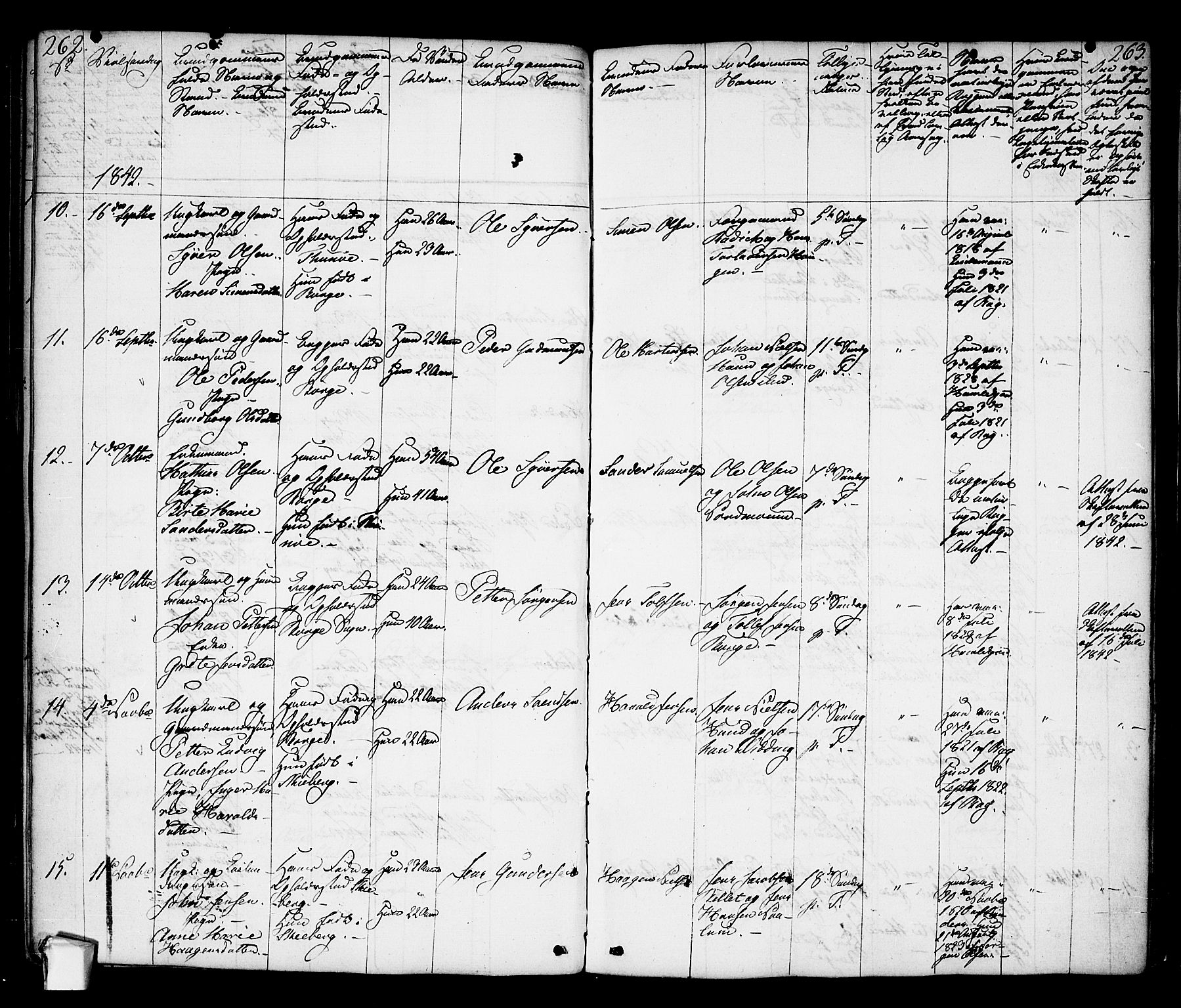 Borge prestekontor Kirkebøker, SAO/A-10903/F/Fa/L0004: Parish register (official) no. I 4, 1836-1848, p. 262-263
