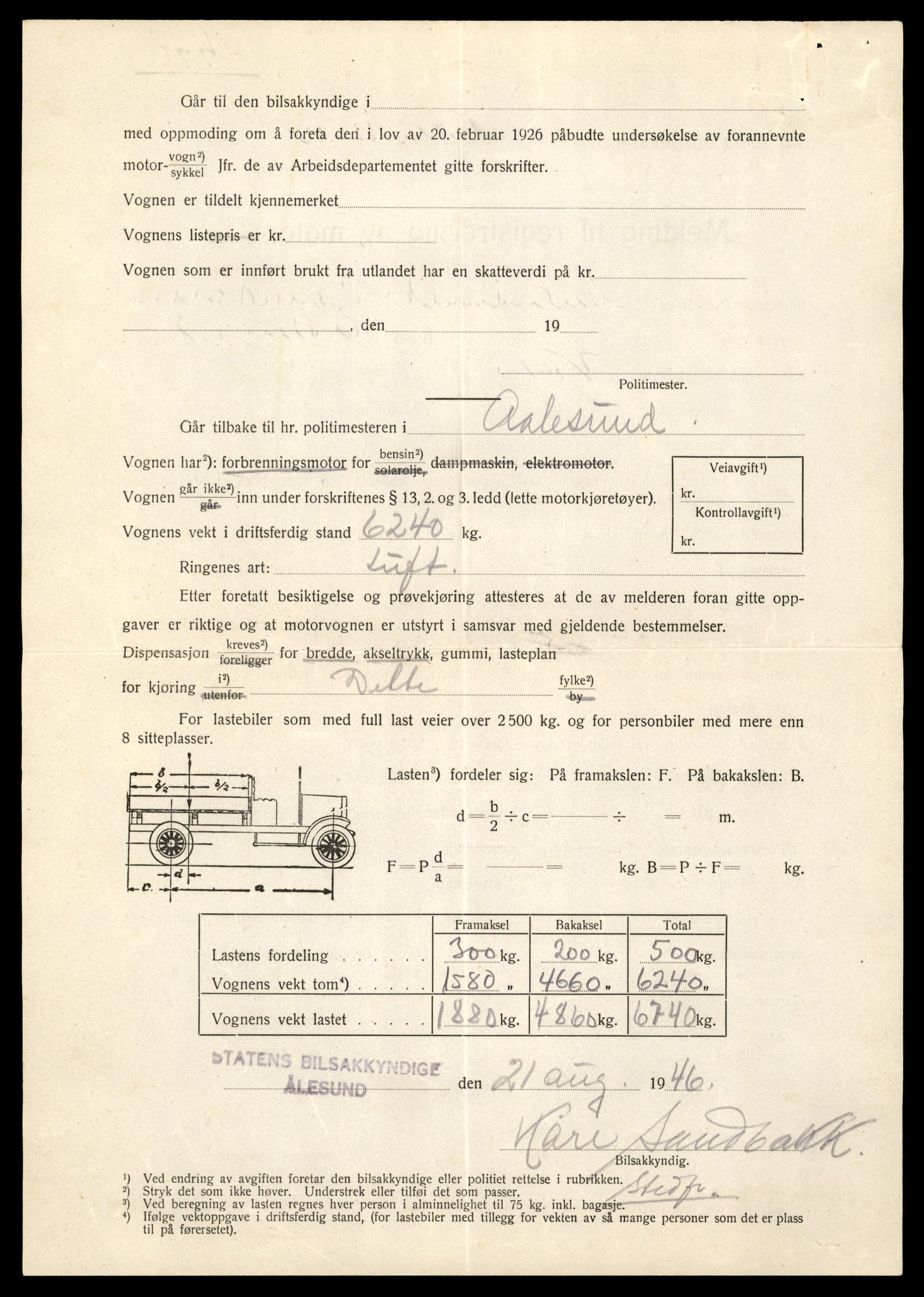 Møre og Romsdal vegkontor - Ålesund trafikkstasjon, AV/SAT-A-4099/F/Fe/L0001: Registreringskort for kjøretøy T 3 - T 127, 1927-1998, p. 1468