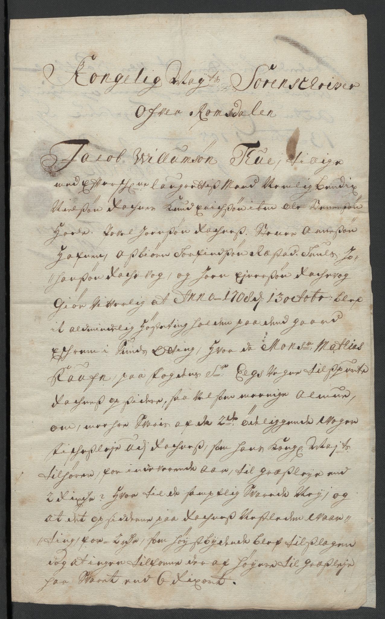 Rentekammeret inntil 1814, Reviderte regnskaper, Fogderegnskap, RA/EA-4092/R55/L3658: Fogderegnskap Romsdal, 1707-1708, p. 295