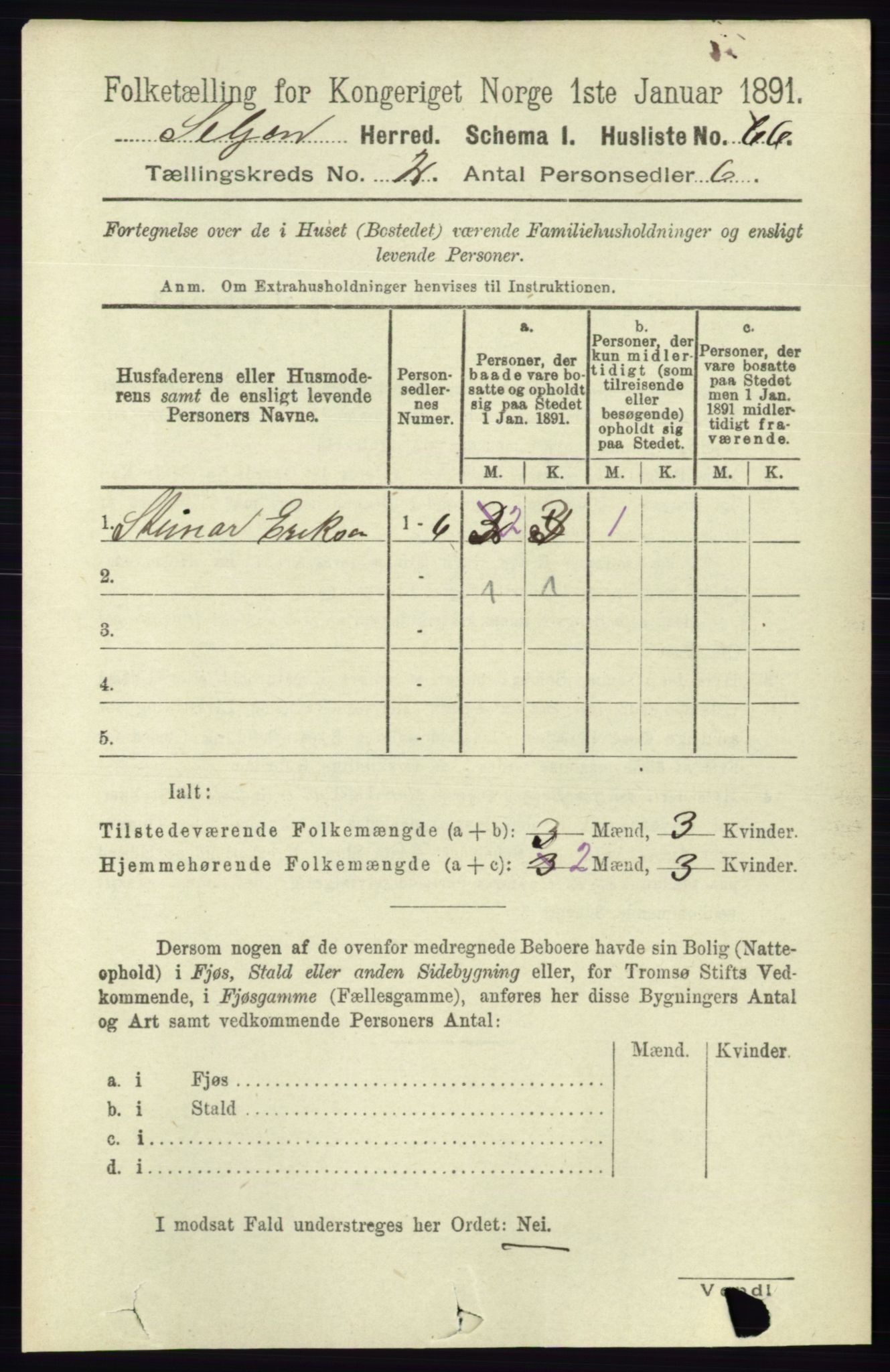 RA, 1891 census for 0828 Seljord, 1891, p. 566