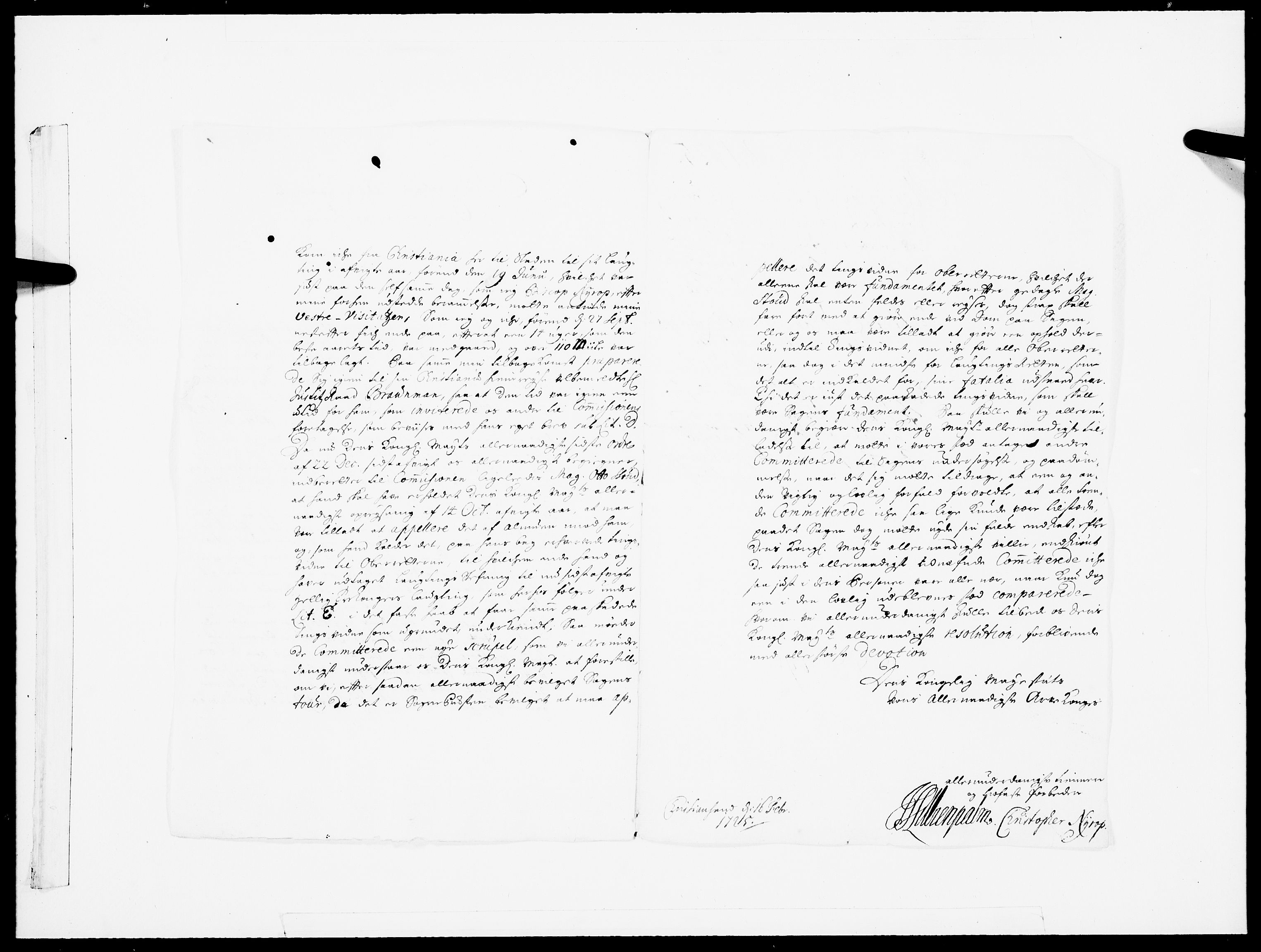 Danske Kanselli 1572-1799, AV/RA-EA-3023/F/Fc/Fcc/Fcca/L0096: Norske innlegg 1572-1799, 1725, p. 279