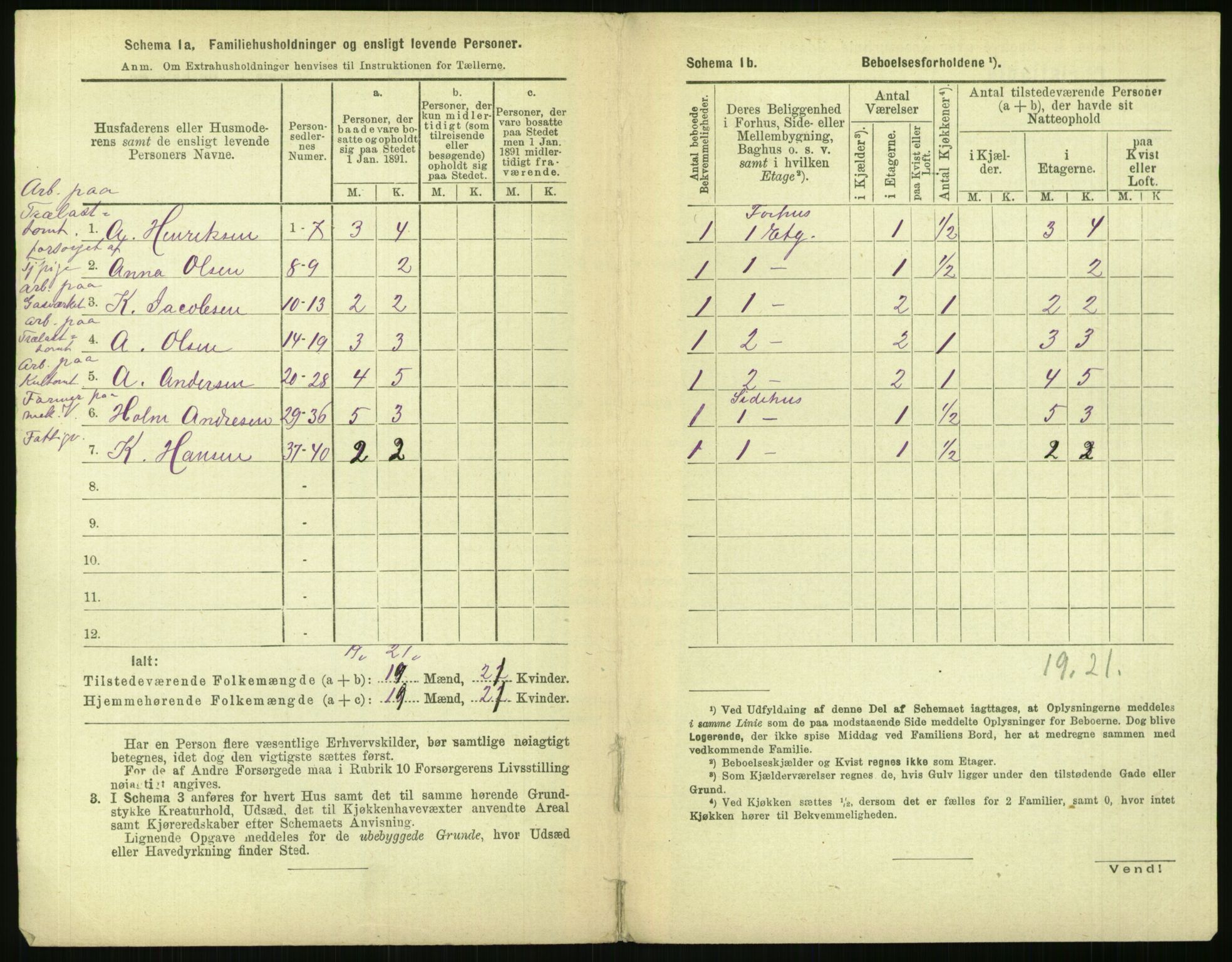 RA, 1891 census for 0301 Kristiania, 1891, p. 122089