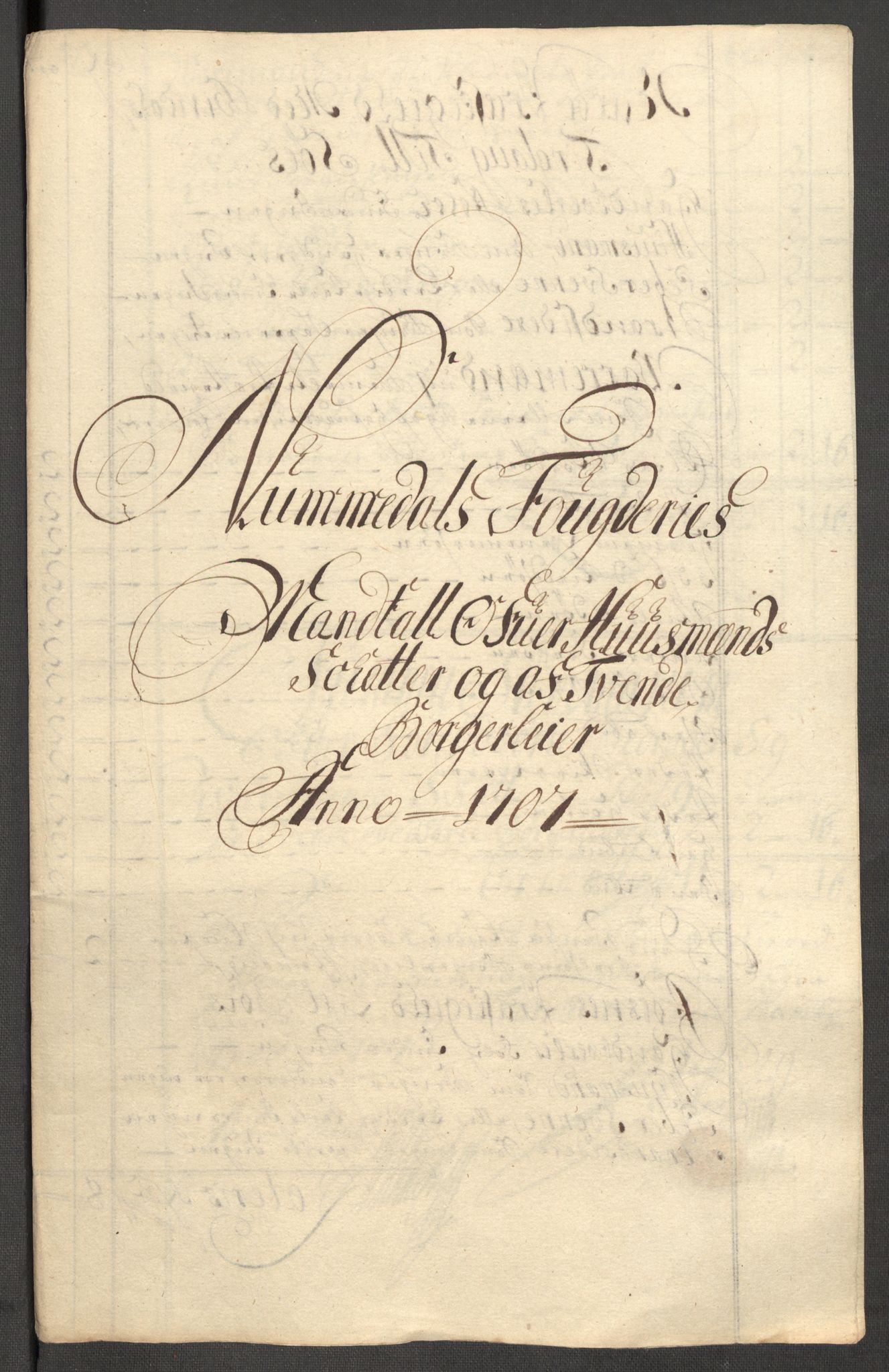Rentekammeret inntil 1814, Reviderte regnskaper, Fogderegnskap, RA/EA-4092/R64/L4430: Fogderegnskap Namdal, 1707-1708, p. 115