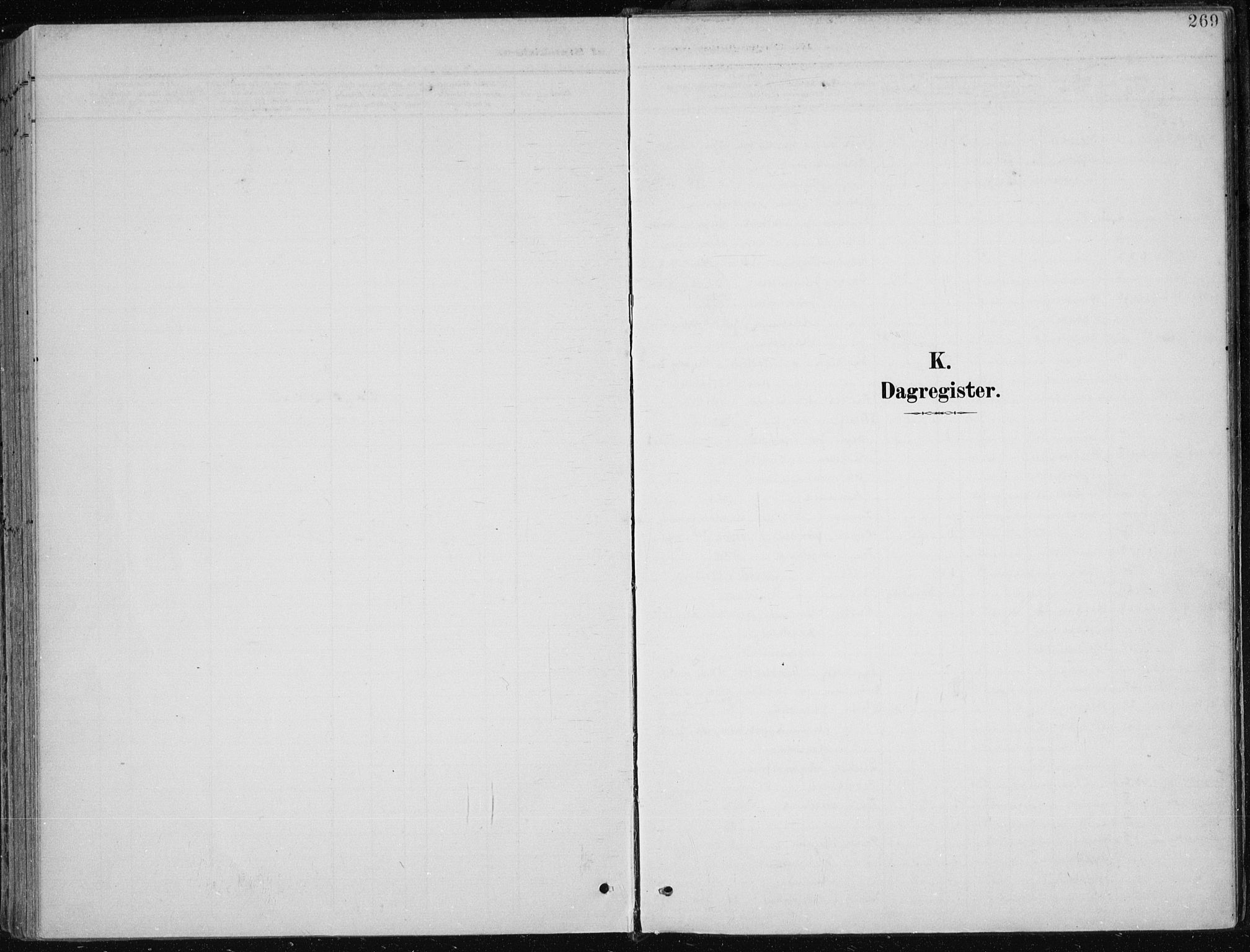 Modum kirkebøker, AV/SAKO-A-234/F/Fa/L0013: Parish register (official) no. 13, 1899-1907, p. 269