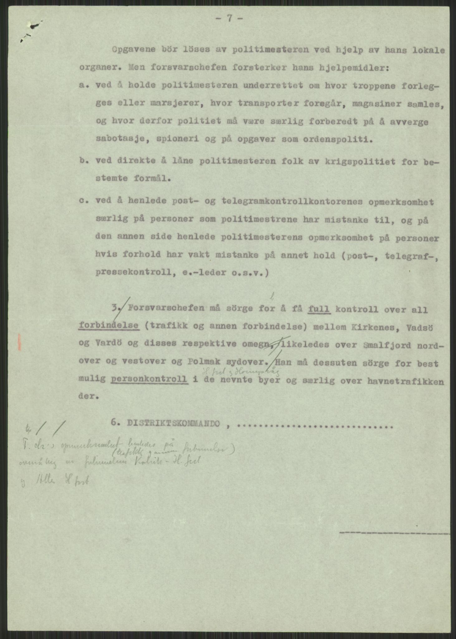 Forsvaret, Forsvarets krigshistoriske avdeling, AV/RA-RAFA-2017/Y/Yb/L0049: II-C-11-100  -  1. Divisjon, 1940, p. 111