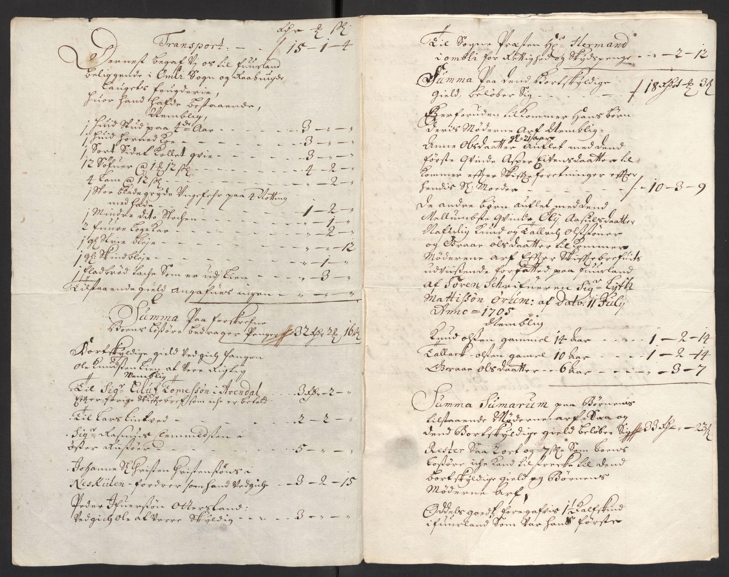 Rentekammeret inntil 1814, Reviderte regnskaper, Fogderegnskap, AV/RA-EA-4092/R39/L2318: Fogderegnskap Nedenes, 1706-1709, p. 141