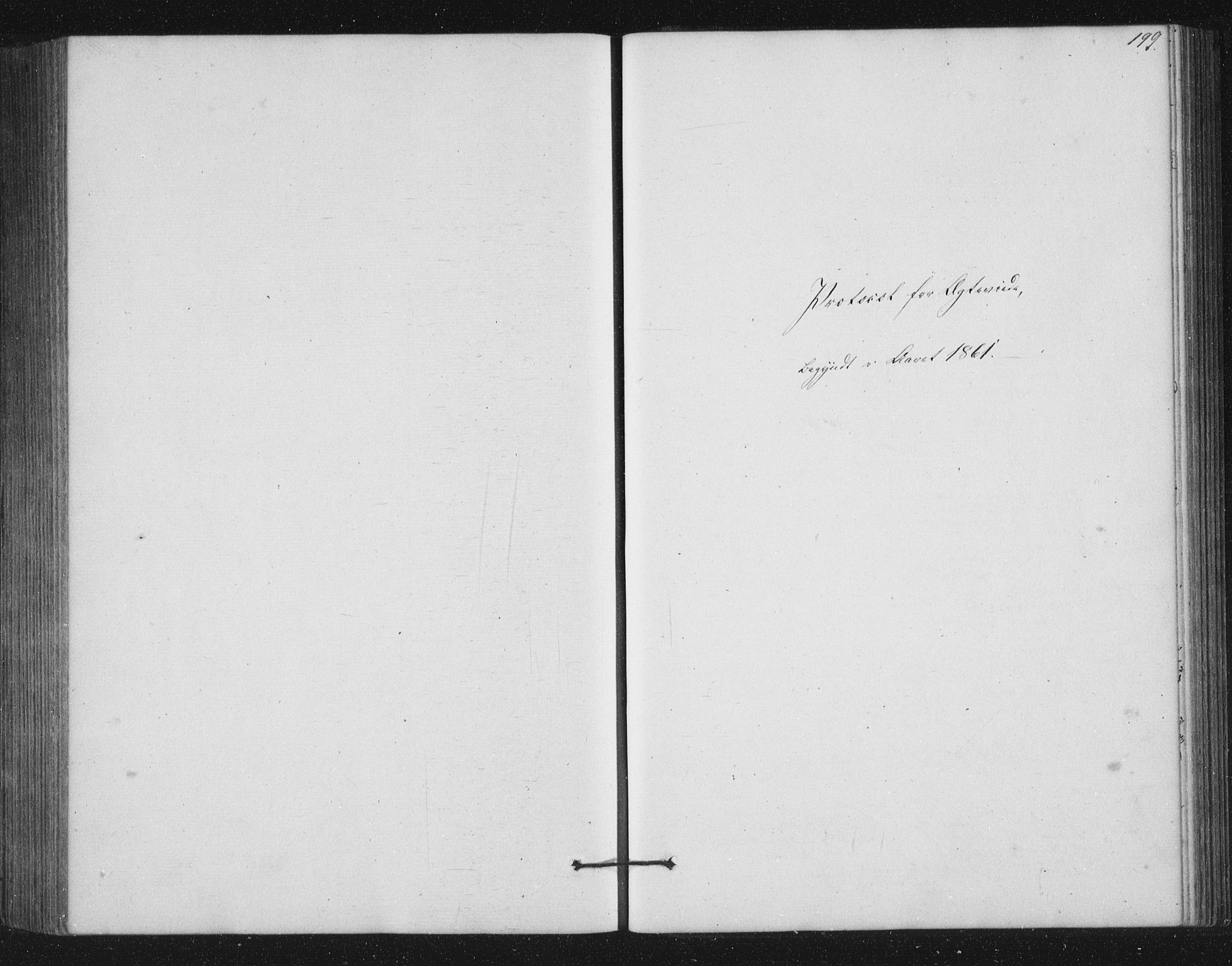 Jostedal sokneprestembete, SAB/A-80601/H/Hab/Haba/L0001: Parish register (copy) no. A 1, 1861-1906, p. 199