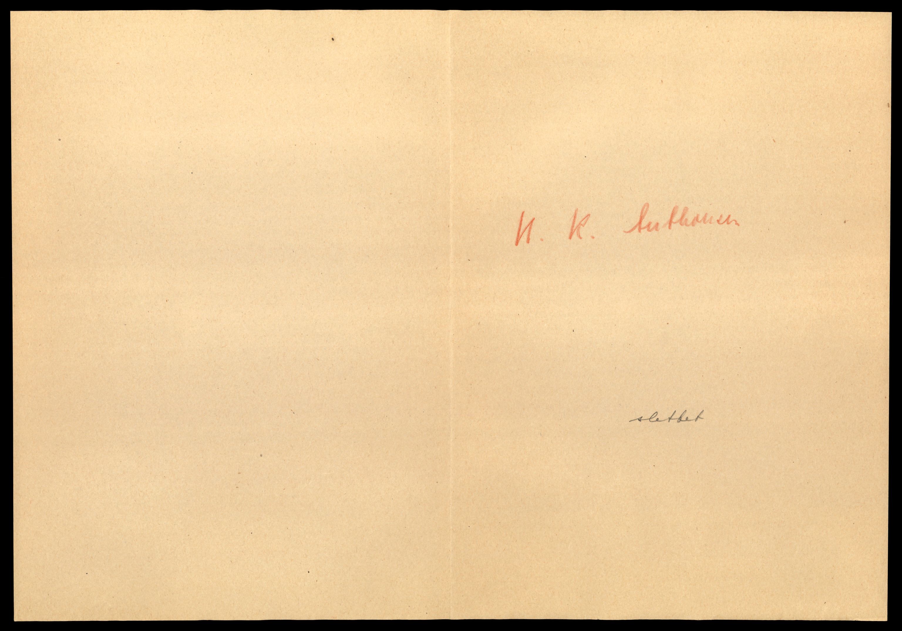 Narvik sorenskriveri, SAT/A-0002/2/J/Jd/Jdb/L0011: Enkeltmannsforetak, A - H, 1920-1990, p. 1