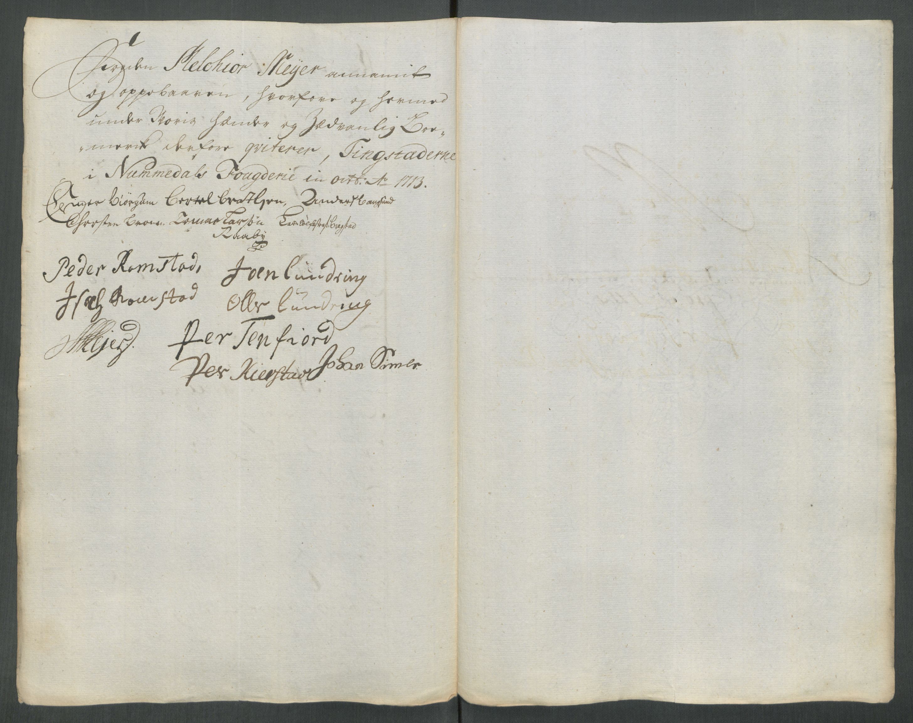 Rentekammeret inntil 1814, Reviderte regnskaper, Fogderegnskap, AV/RA-EA-4092/R64/L4434: Fogderegnskap Namdal, 1713, p. 226