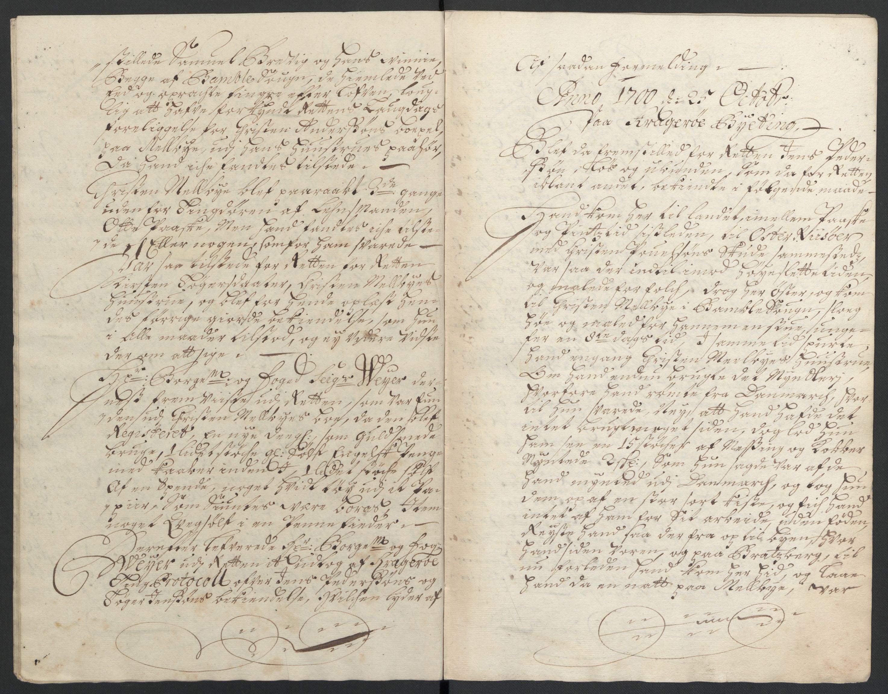 Rentekammeret inntil 1814, Reviderte regnskaper, Fogderegnskap, AV/RA-EA-4092/R36/L2105: Fogderegnskap Øvre og Nedre Telemark og Bamble, 1701, p. 157