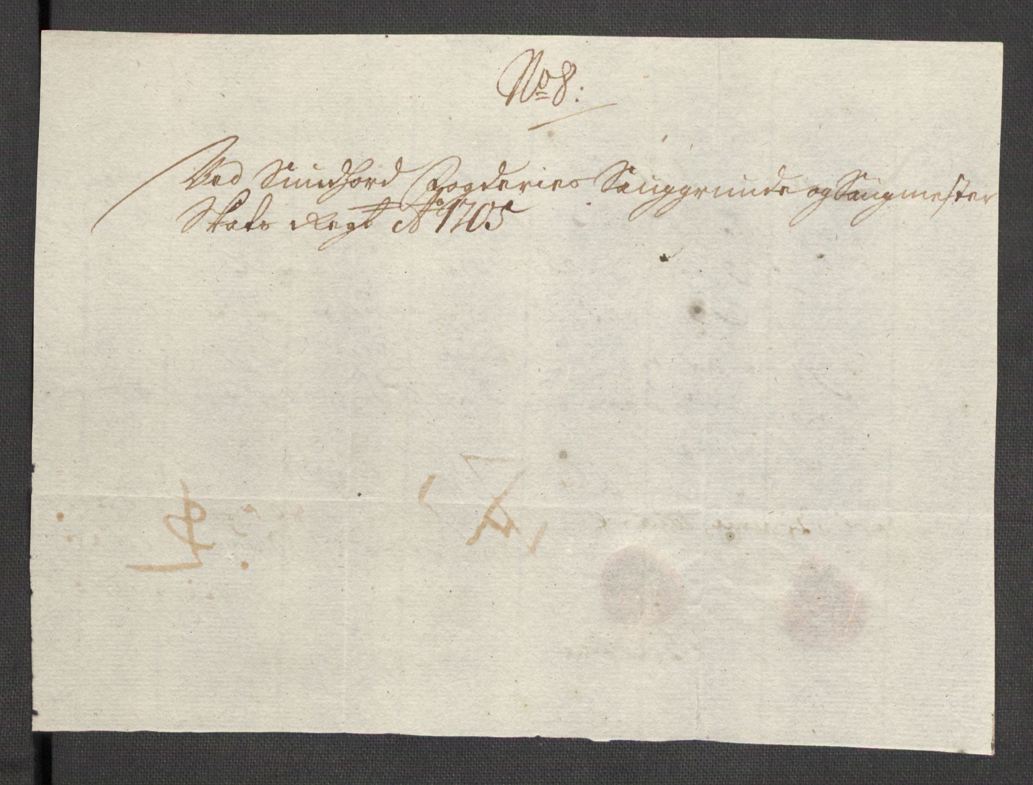 Rentekammeret inntil 1814, Reviderte regnskaper, Fogderegnskap, AV/RA-EA-4092/R48/L2983: Fogderegnskap Sunnhordland og Hardanger, 1705, p. 136