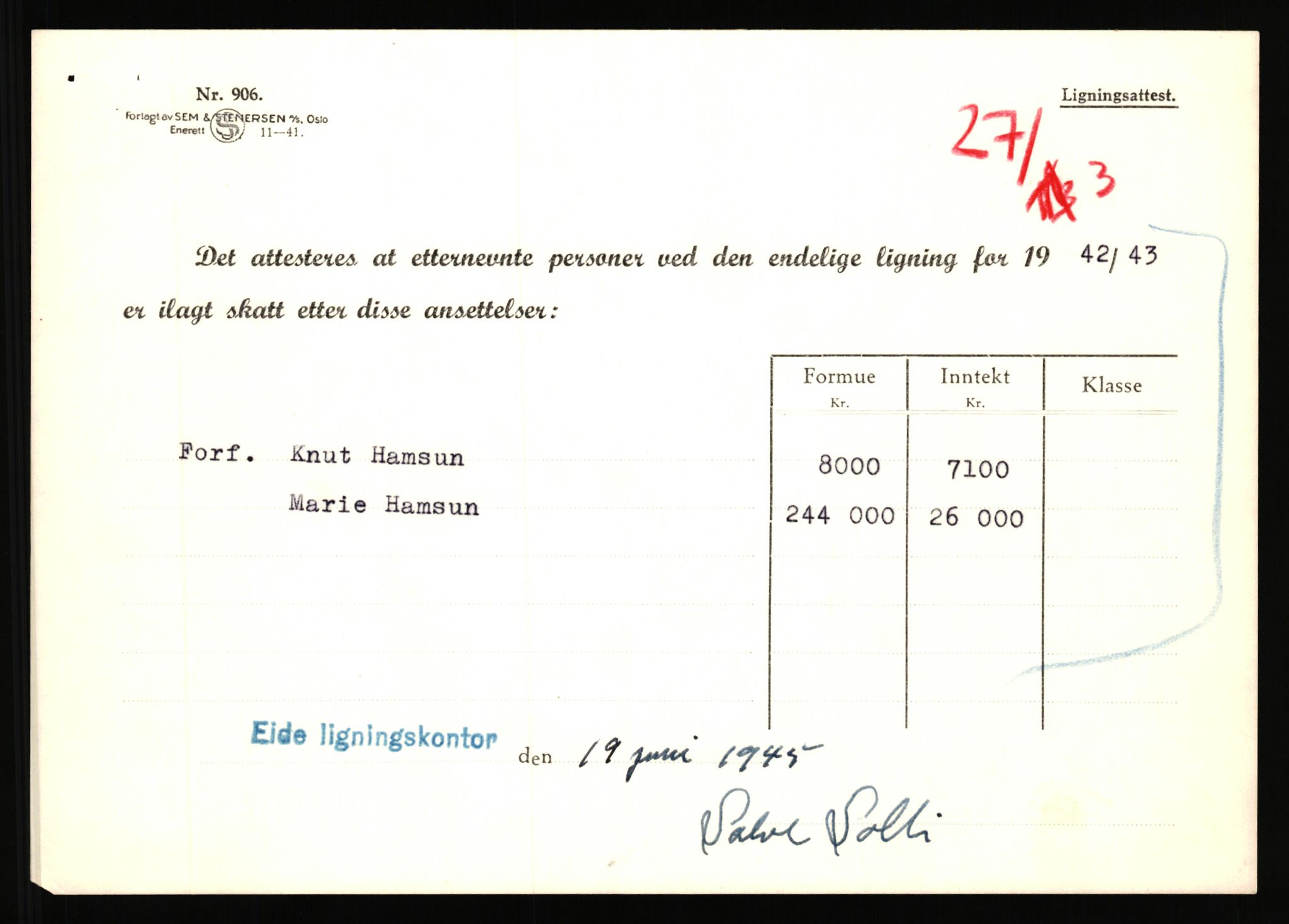 Landssvikarkivet, Arendal politikammer, AV/RA-S-3138-25/D/Dc, 1945-1951, p. 324