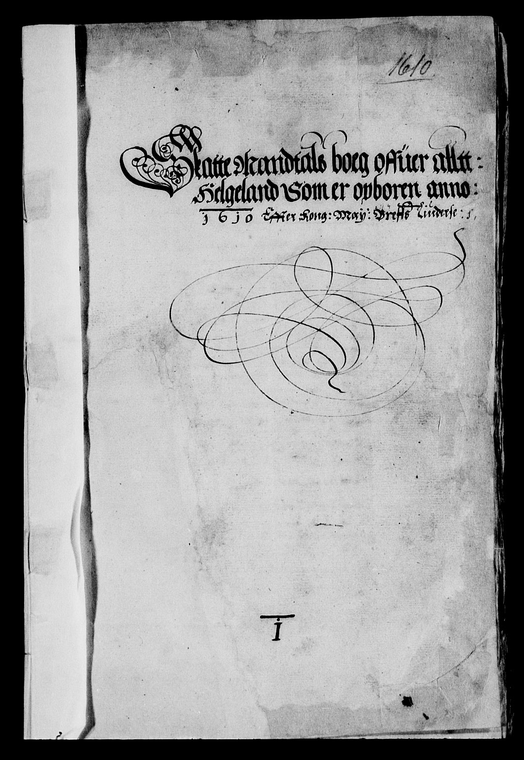 Rentekammeret inntil 1814, Reviderte regnskaper, Lensregnskaper, AV/RA-EA-5023/R/Rb/Rbz/L0001: Nordlandenes len, 1592-1611