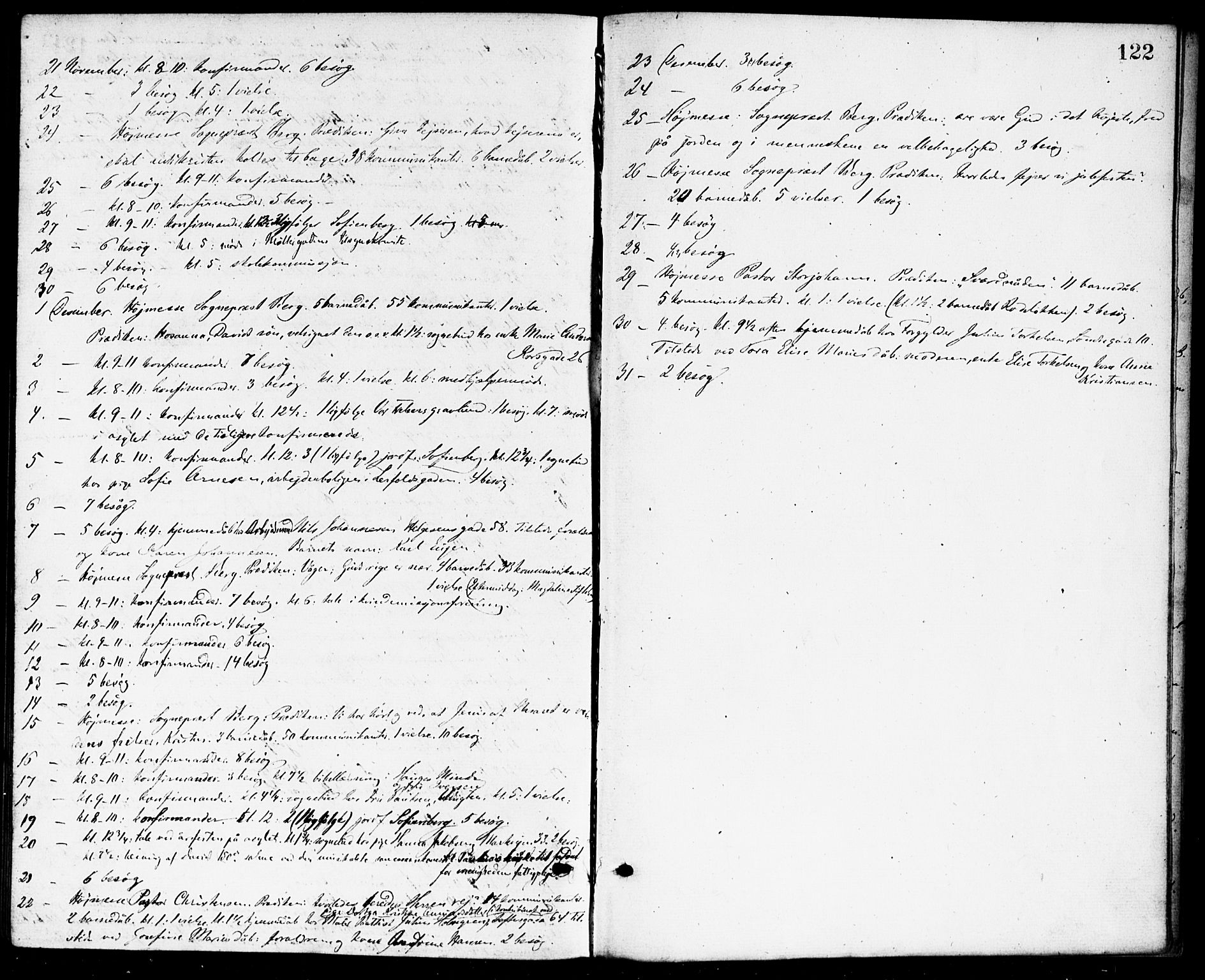 Paulus prestekontor Kirkebøker, AV/SAO-A-10871/F/Fa/L0002: Parish register (official) no. 2, 1875-1878, p. 122