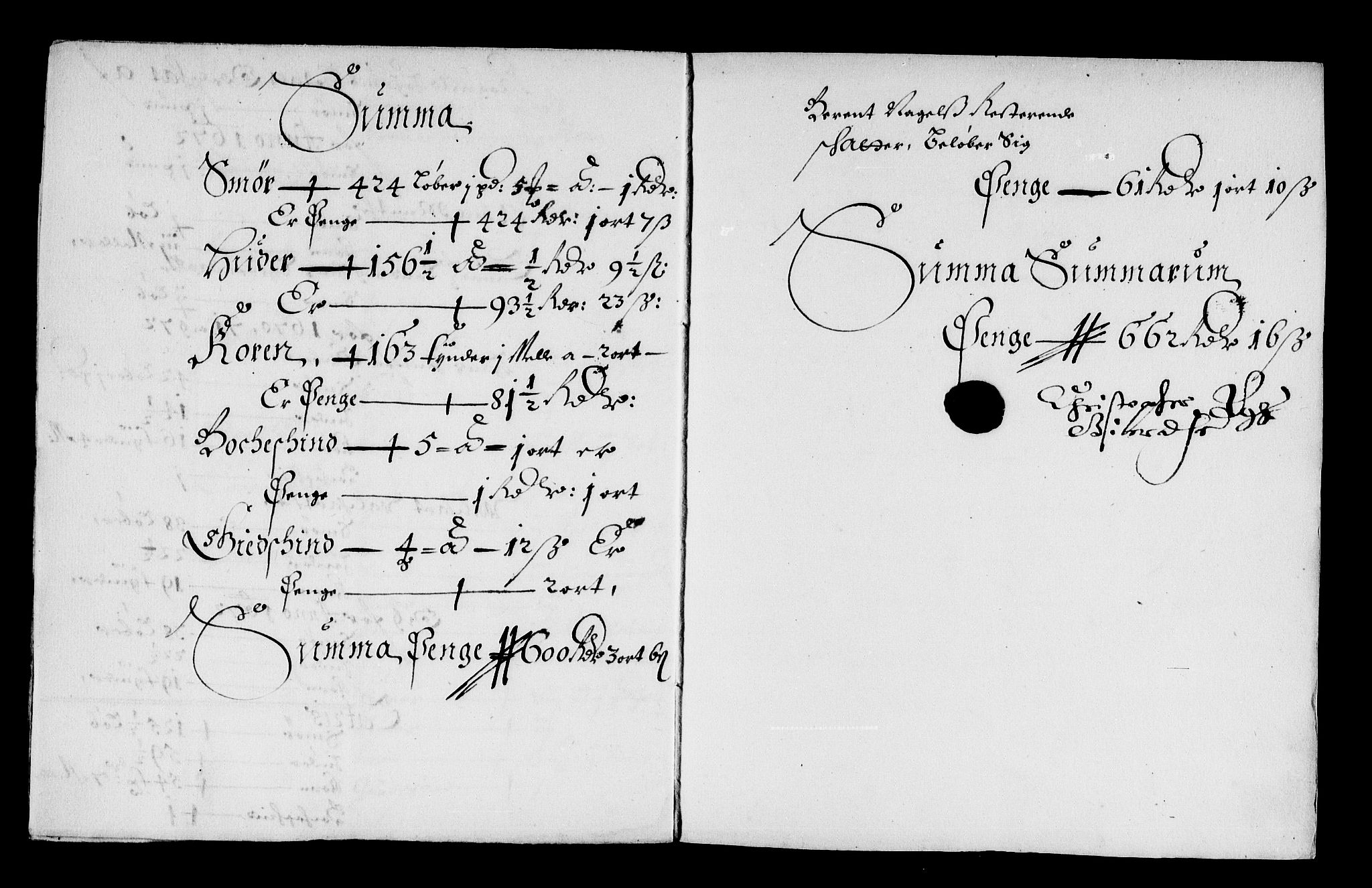 Rentekammeret inntil 1814, Reviderte regnskaper, Stiftamtstueregnskaper, Bergen stiftamt, AV/RA-EA-6043/R/Rc/L0038: Bergen stiftamt, 1673-1674