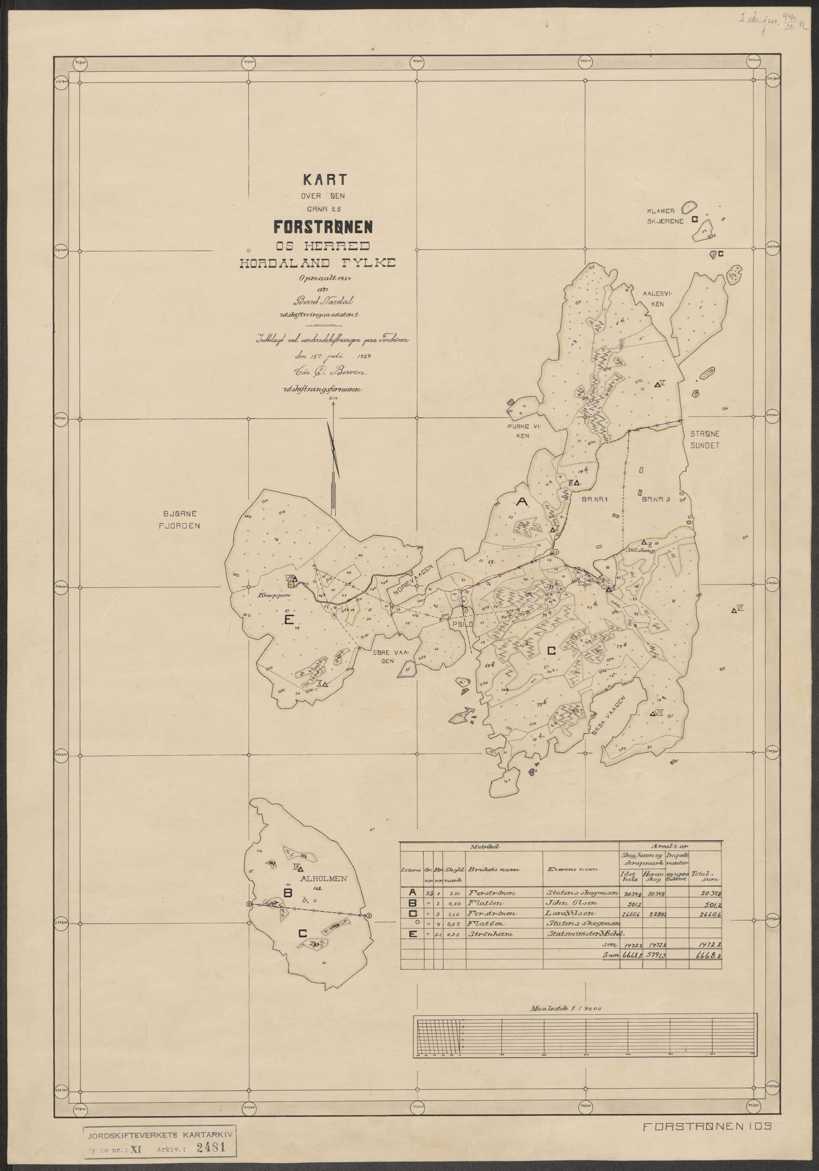 Jordskifteverkets kartarkiv, RA/S-3929/T, 1859-1988, p. 2784