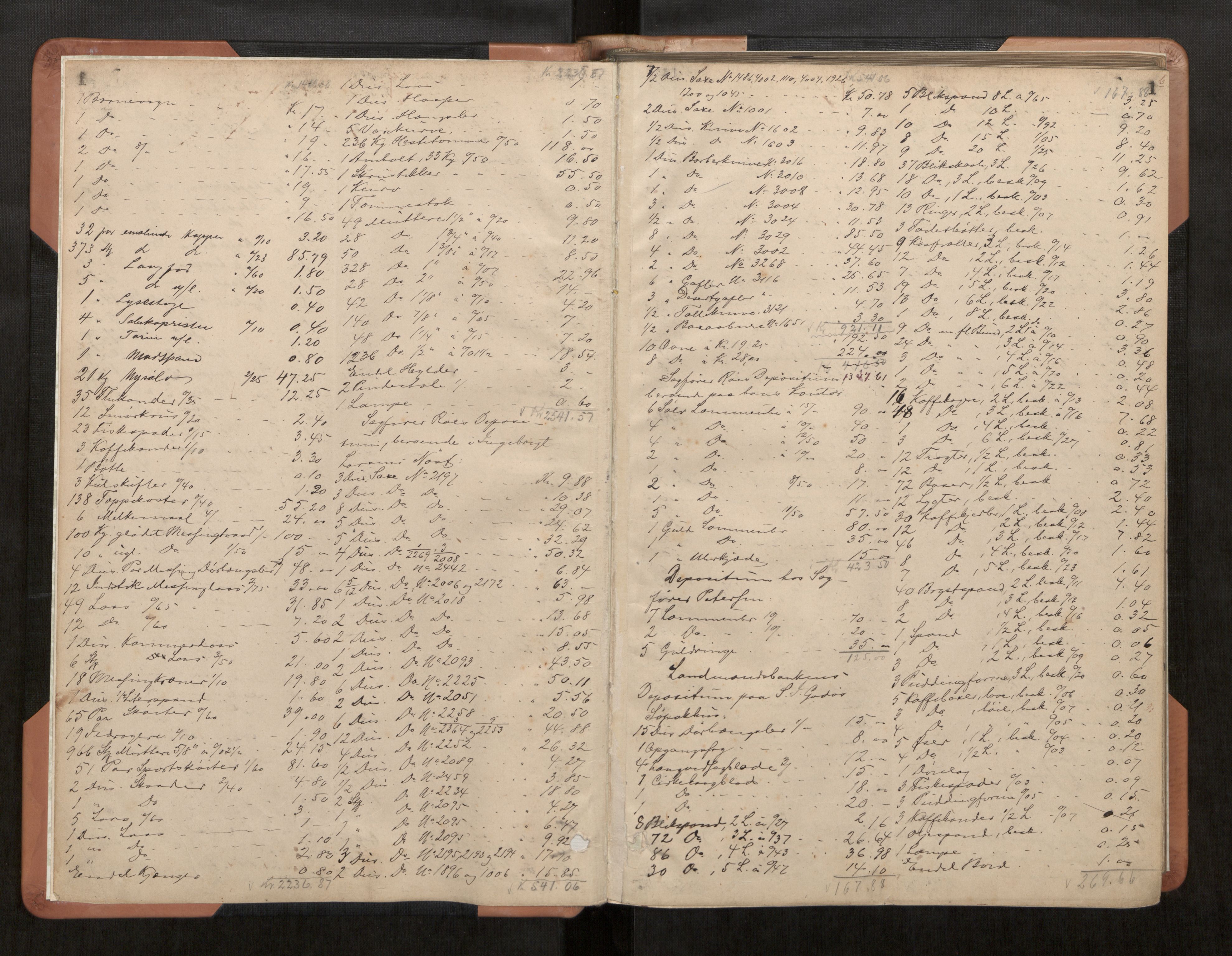 Ålesund byfogd, AV/SAT-A-4384/0001/03/03C/L0005: Registreringsprotokoll, 1899-1908, p. 1