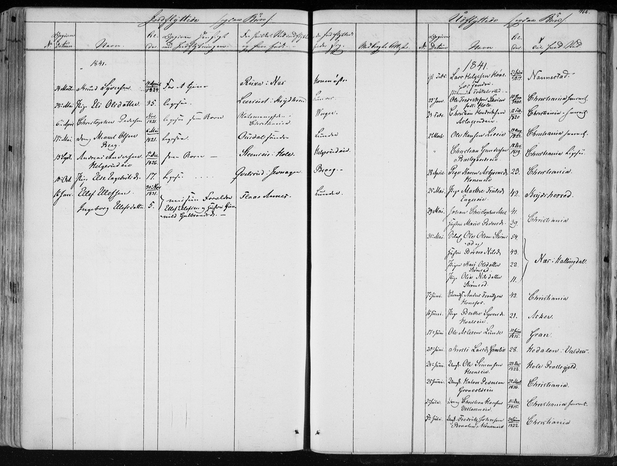 Norderhov kirkebøker, AV/SAKO-A-237/F/Fa/L0010: Parish register (official) no. 10, 1837-1847, p. 466