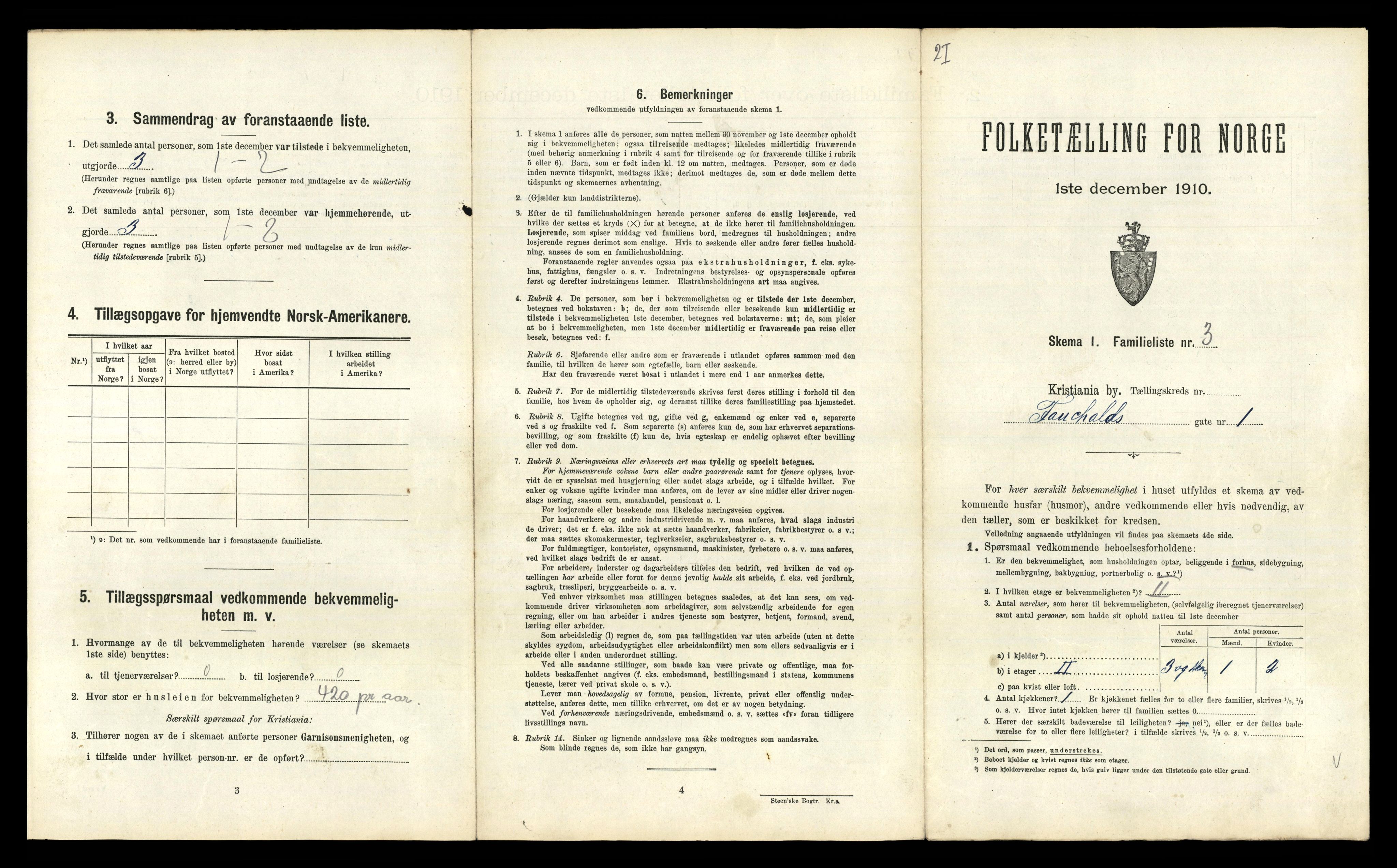 RA, 1910 census for Kristiania, 1910, p. 23387