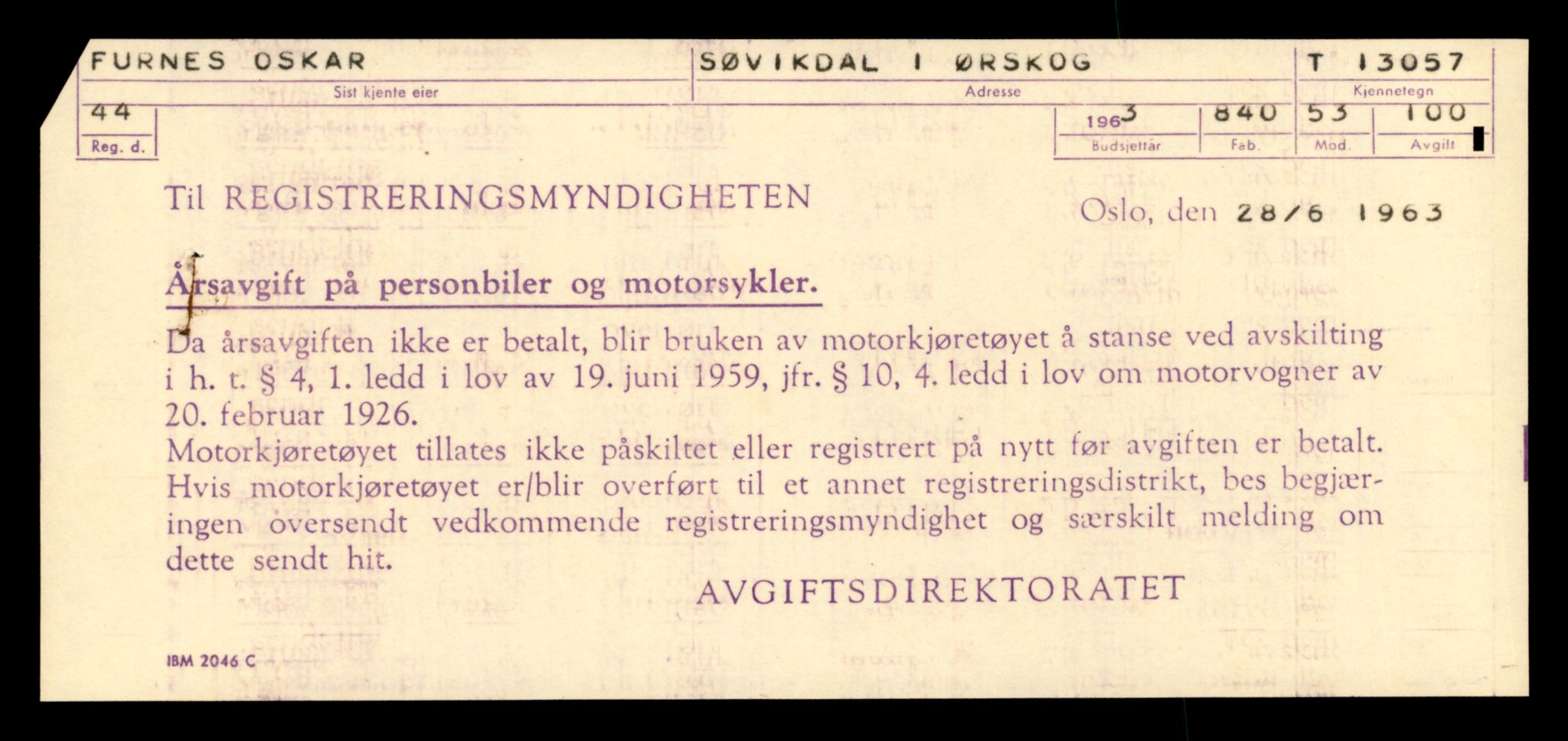 Møre og Romsdal vegkontor - Ålesund trafikkstasjon, AV/SAT-A-4099/F/Fe/L0037: Registreringskort for kjøretøy T 13031 - T 13179, 1927-1998, p. 555