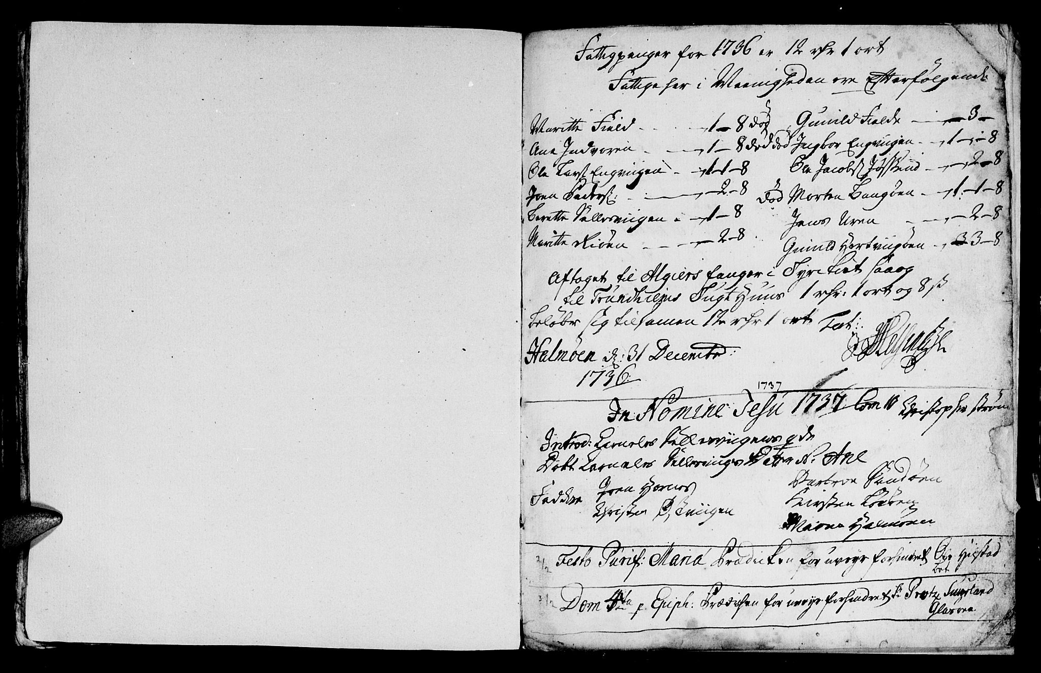 Ministerialprotokoller, klokkerbøker og fødselsregistre - Nord-Trøndelag, SAT/A-1458/771/L0594: Parish register (official) no. 771A01, 1689-1738