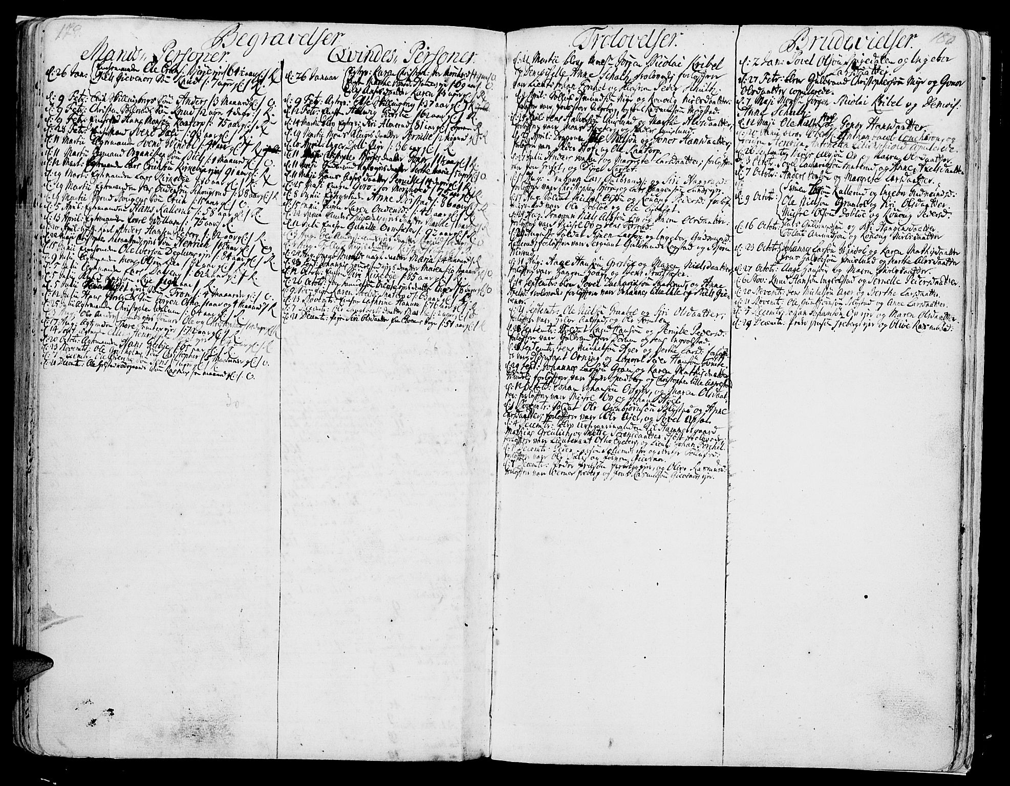 Vang prestekontor, Hedmark, SAH/PREST-008/H/Ha/Haa/L0002A: Parish register (official) no. 2A, 1713-1733, p. 179-180