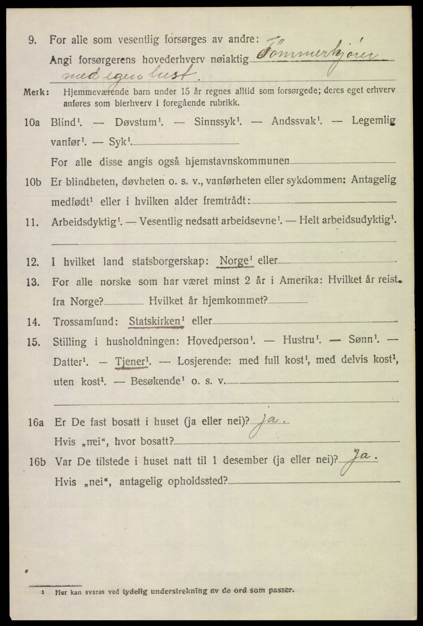 SAH, 1920 census for Nord-Odal, 1920, p. 5050