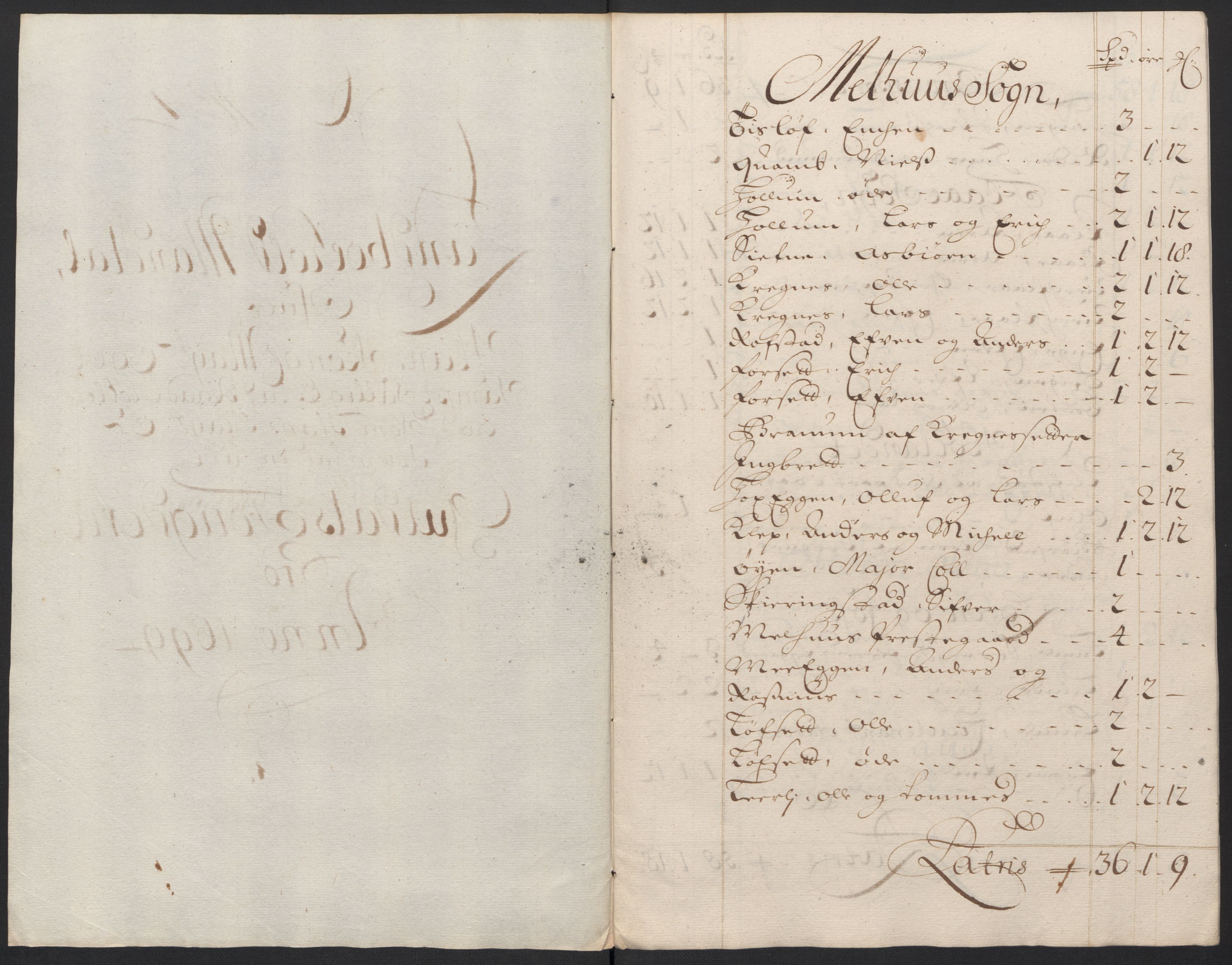 Rentekammeret inntil 1814, Reviderte regnskaper, Fogderegnskap, RA/EA-4092/R60/L3949: Fogderegnskap Orkdal og Gauldal, 1699, p. 318