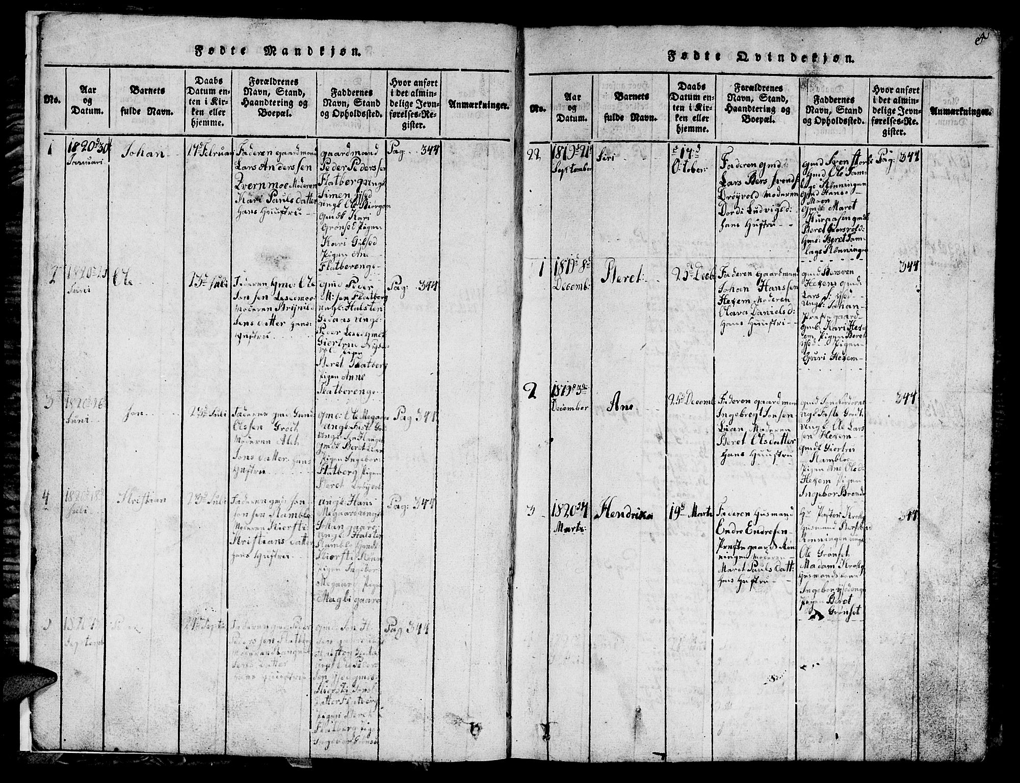 Ministerialprotokoller, klokkerbøker og fødselsregistre - Sør-Trøndelag, SAT/A-1456/685/L0976: Parish register (copy) no. 685C01, 1817-1878, p. 5