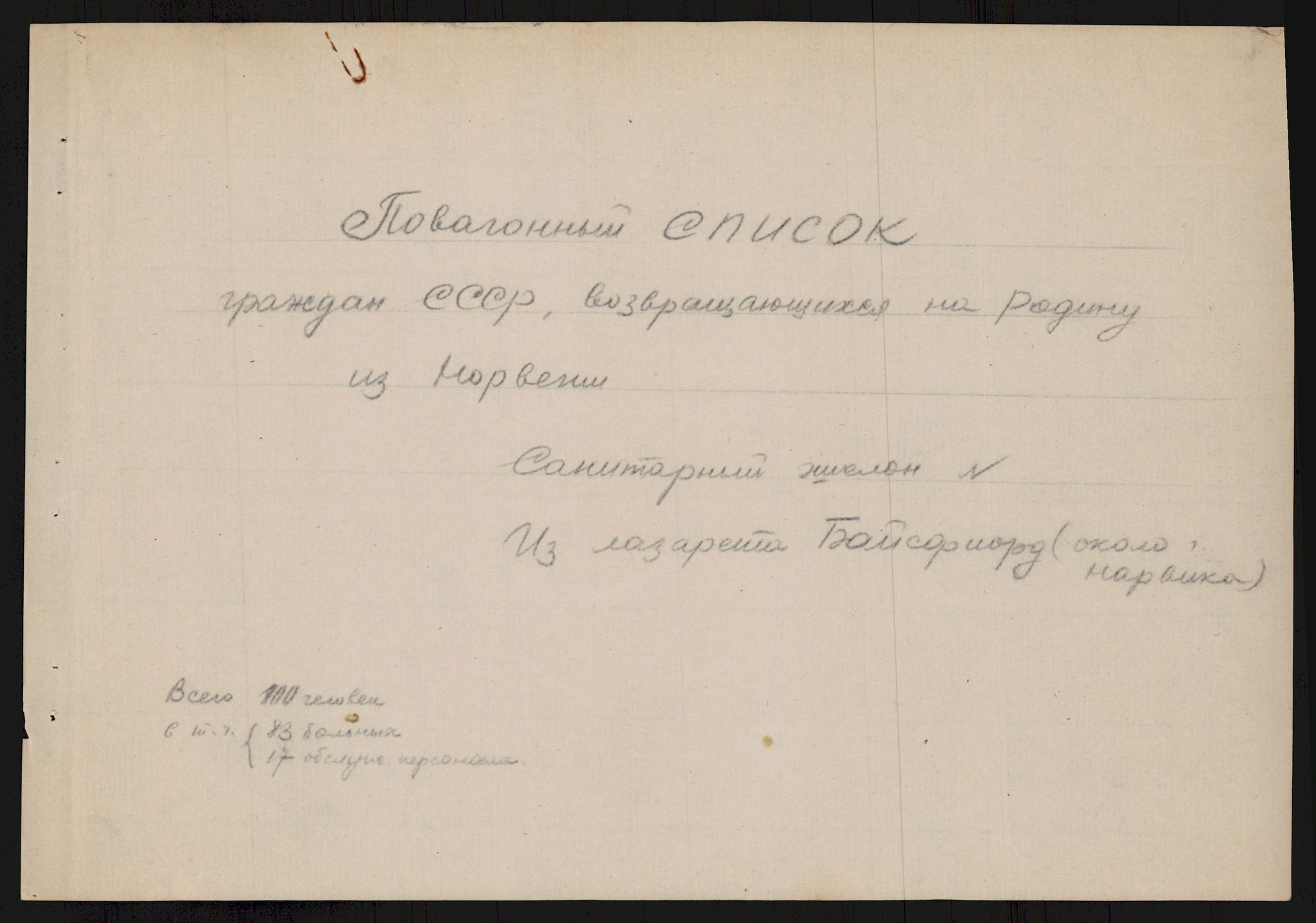 Flyktnings- og fangedirektoratet, Repatrieringskontoret, RA/S-1681/D/Db/L0016: Displaced Persons (DPs) og sivile tyskere, 1945-1948, p. 1147