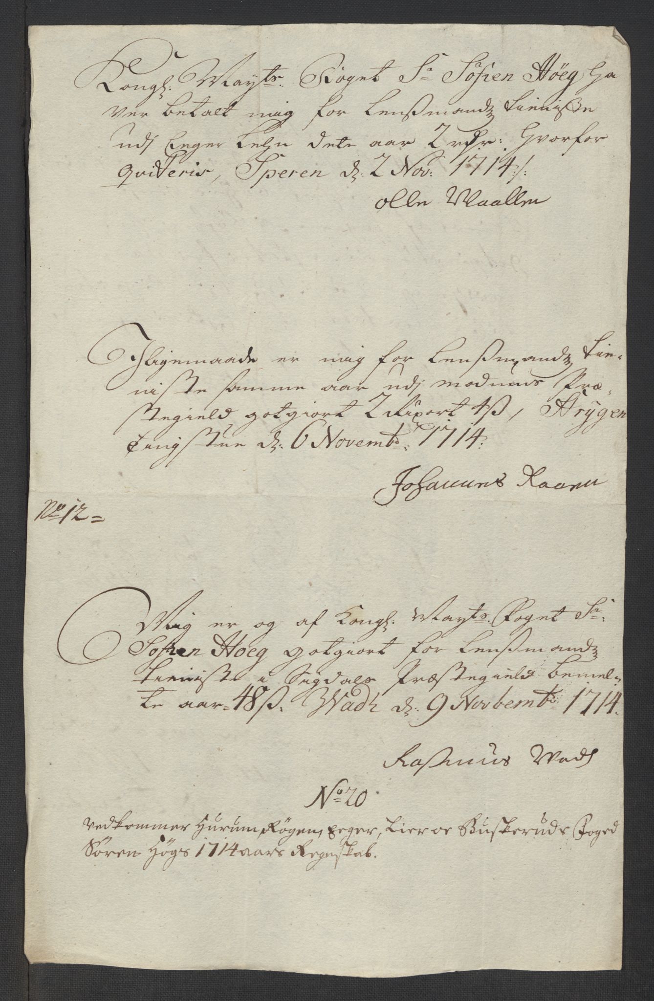 Rentekammeret inntil 1814, Reviderte regnskaper, Fogderegnskap, AV/RA-EA-4092/R31/L1709: Fogderegnskap Hurum, Røyken, Eiker, Lier og Buskerud, 1714, p. 95