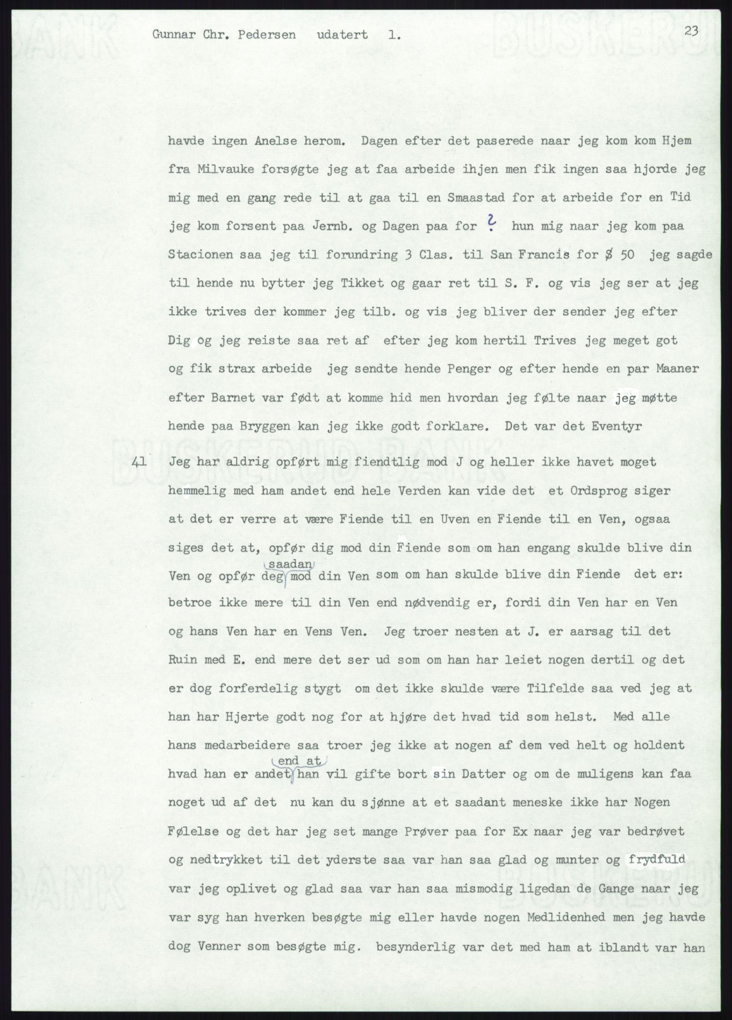 Samlinger til kildeutgivelse, Amerikabrevene, AV/RA-EA-4057/F/L0008: Innlån fra Hedmark: Gamkind - Semmingsen, 1838-1914, p. 593