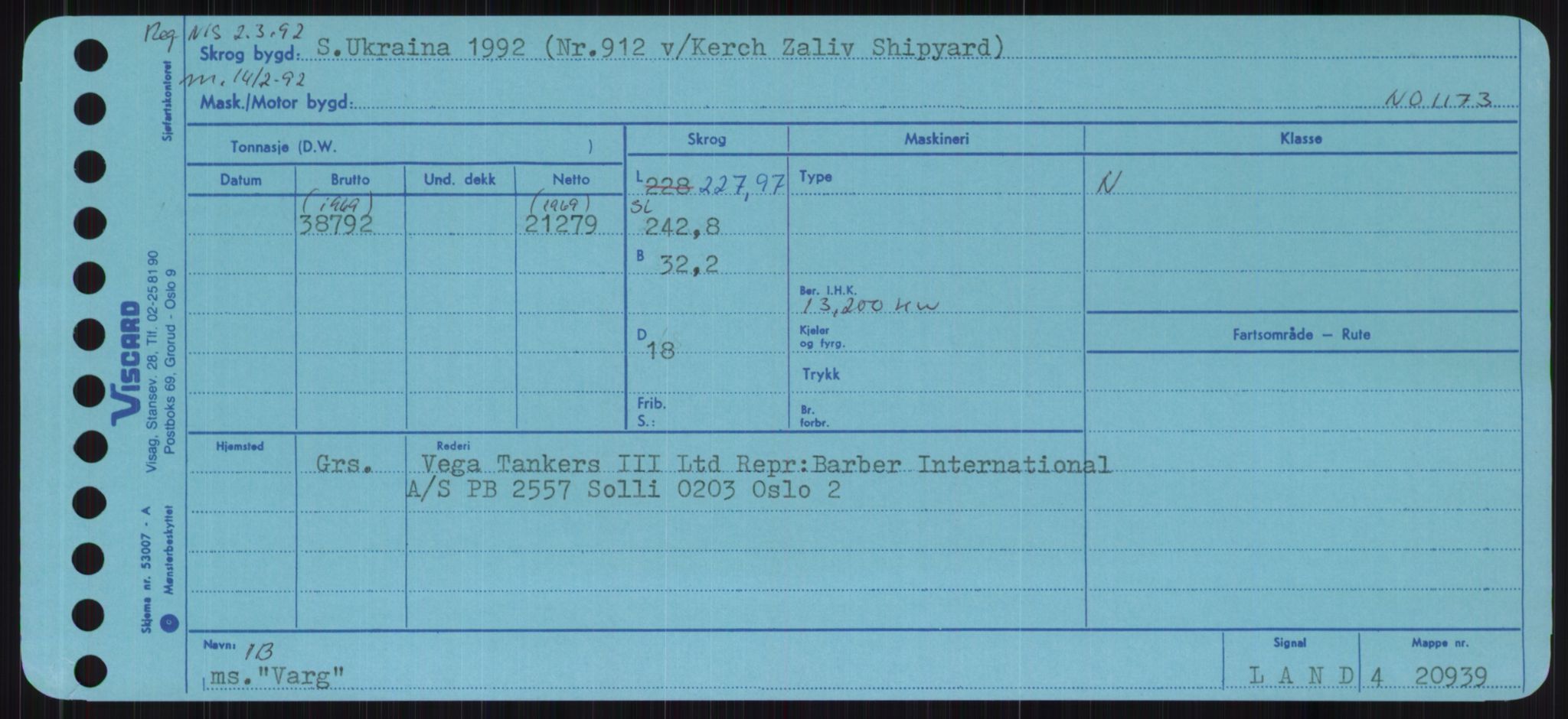 Sjøfartsdirektoratet med forløpere, Skipsmålingen, AV/RA-S-1627/H/Ha/L0006/0002: Fartøy, Sver-Å / Fartøy, U-Å, p. 159