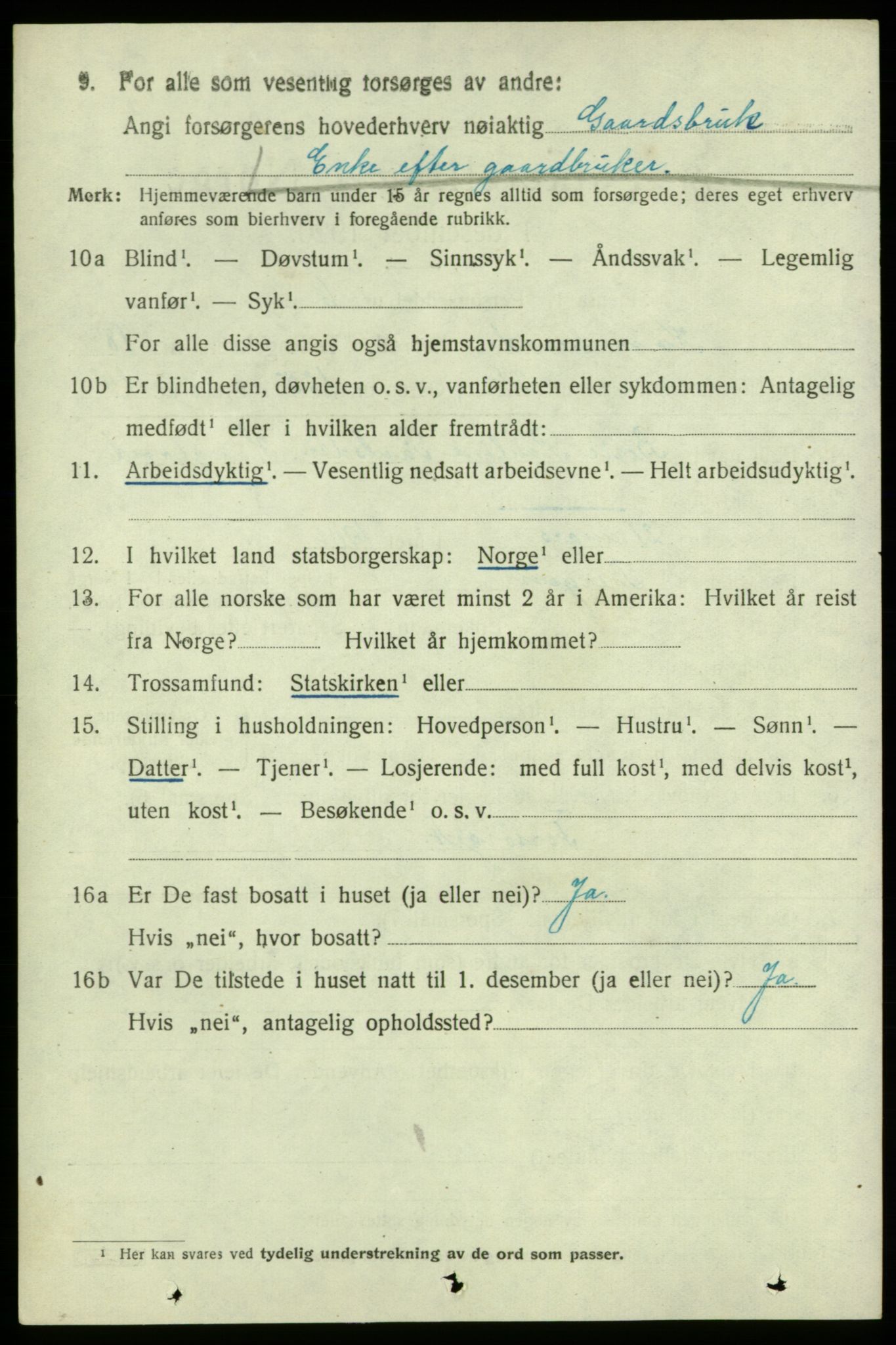 SAB, 1920 census for Kvinnherad, 1920, p. 11883